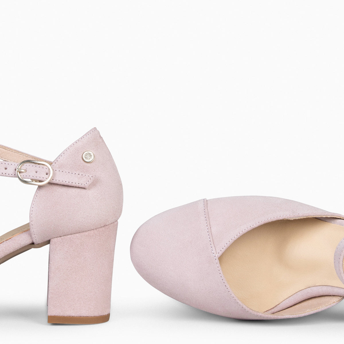 ISI - Zapatos de Mujer Abiertos con pulsera NUDE