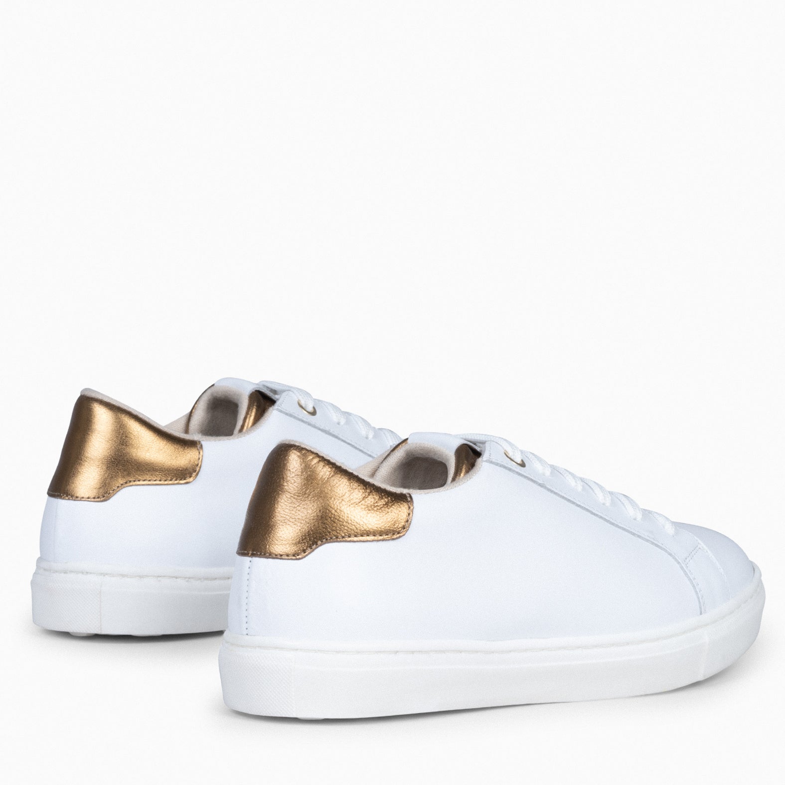 SNEAKER - Zapatillas Casual de Mujer BLANCO BRONCE - miMaO ®