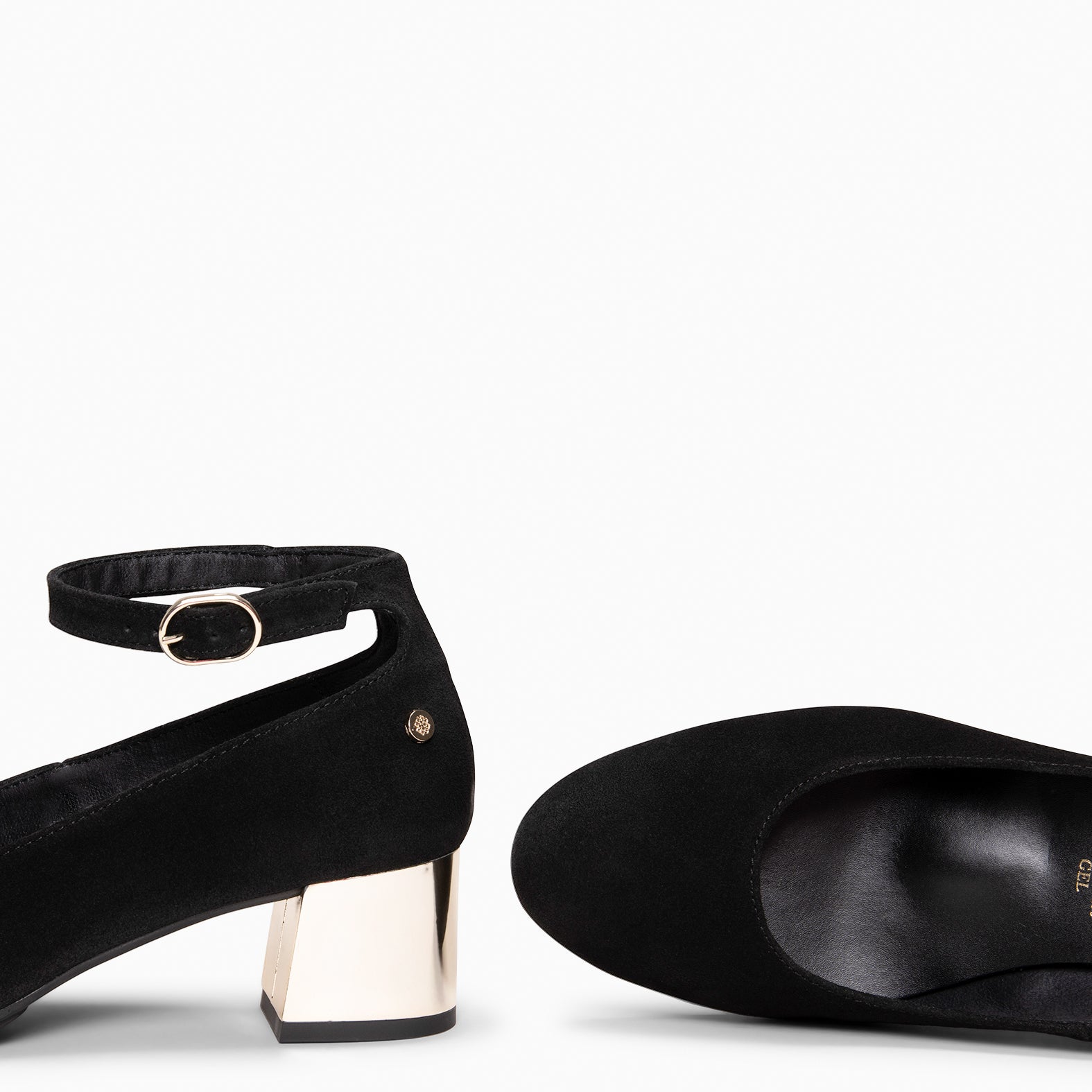 URBAN STAR - Zapato de tacón medio NEGRO - miMaO ®