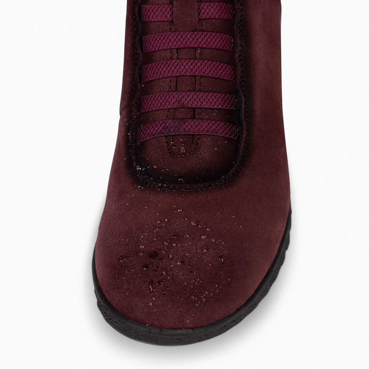 FLEXY - Zapatillas abotinadas BURDEOS