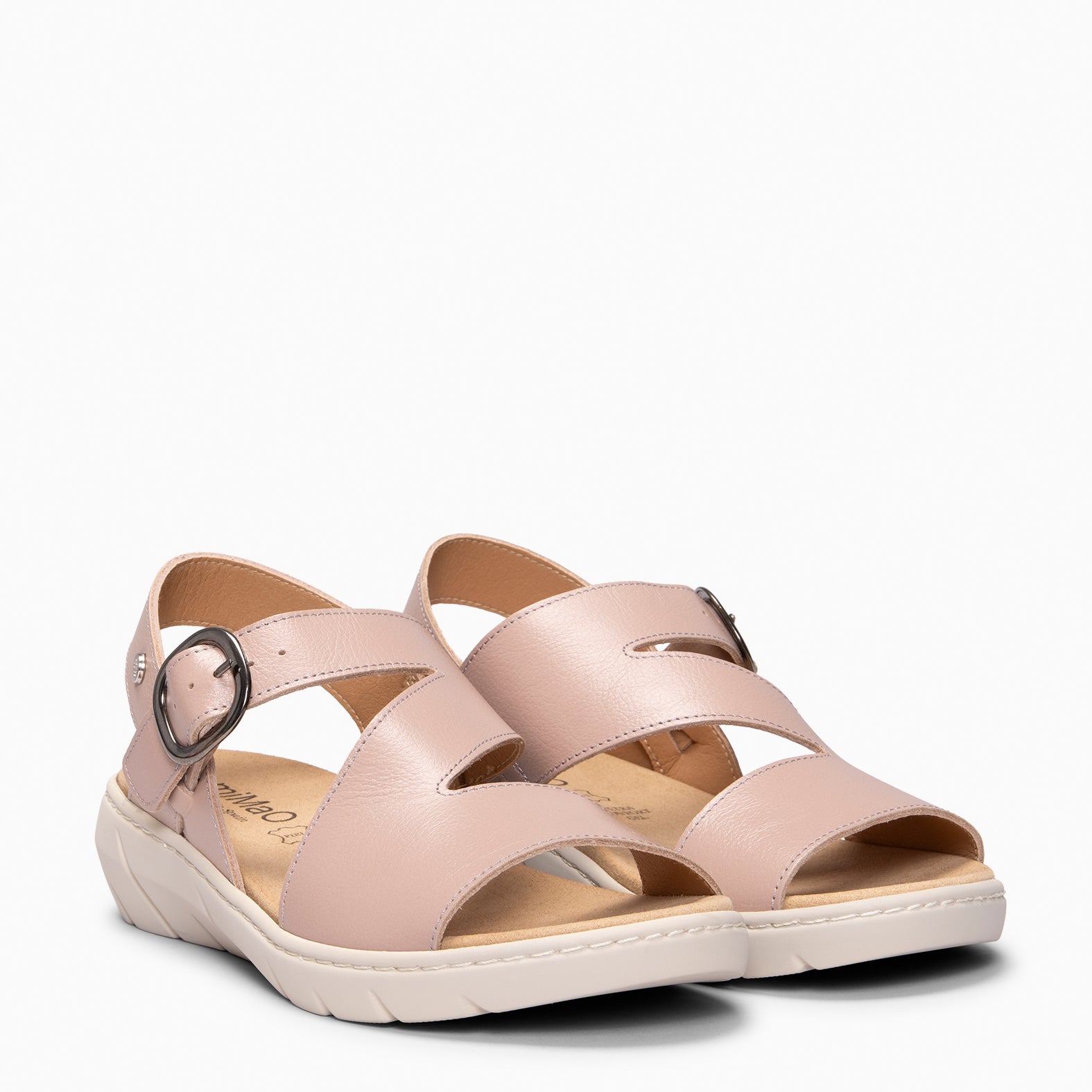 NATURA - Sandalias con plantilla Extraíble ROSA CLARO