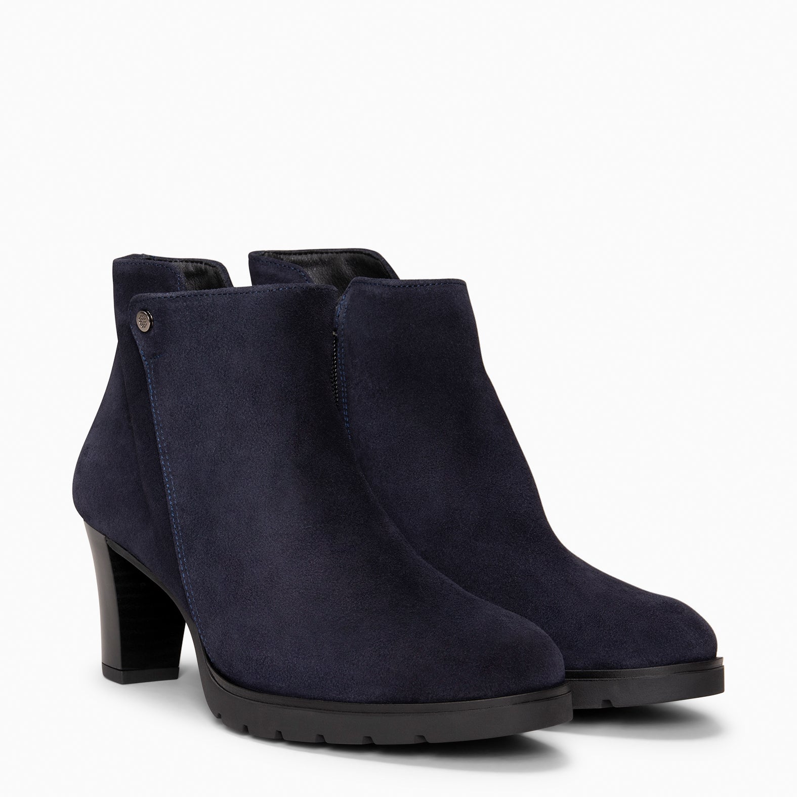 PRAGA - Botines MARINO con tacón - miMaO ®
