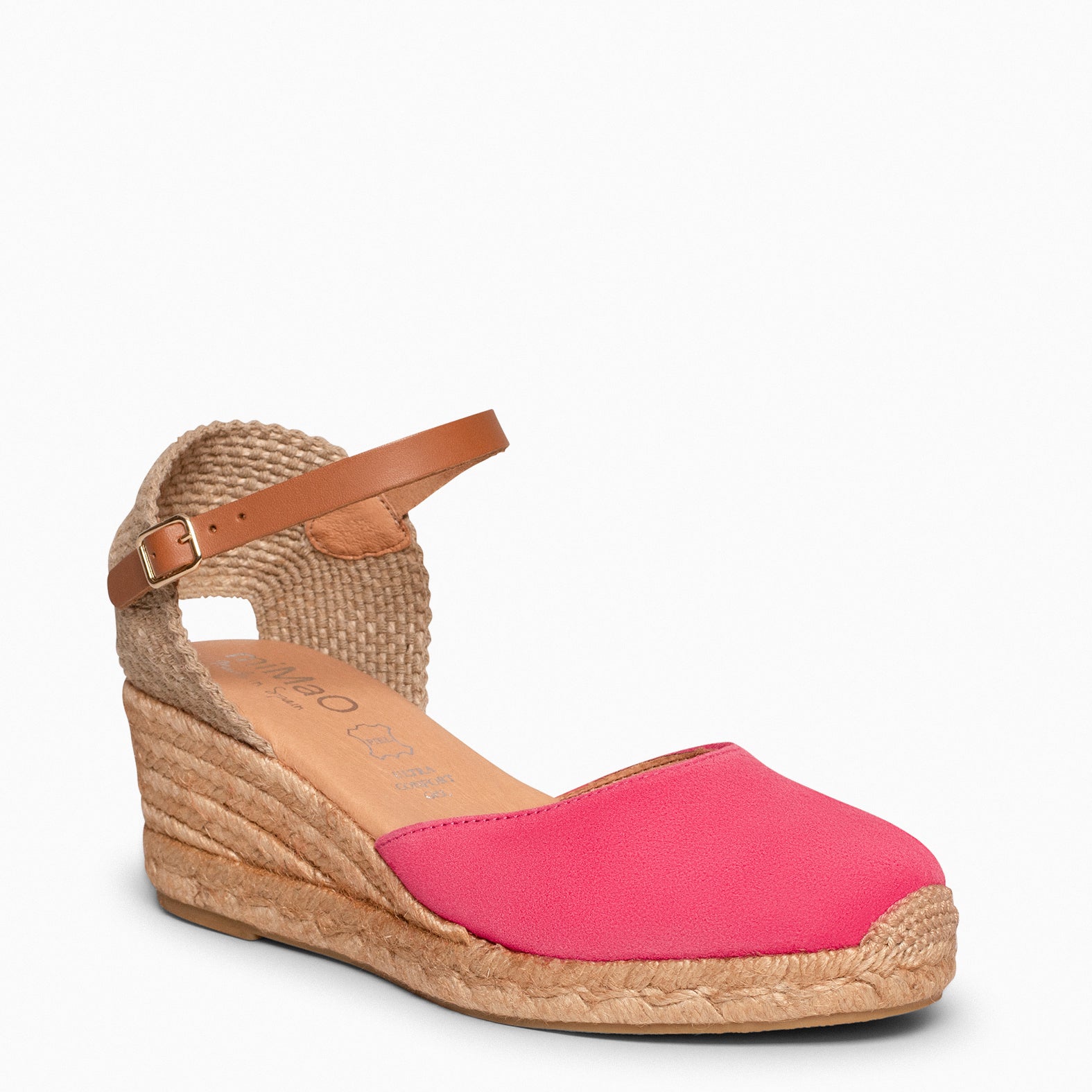 ALTEA - FUCHSIA MID-WEDGE ESPADRILLE