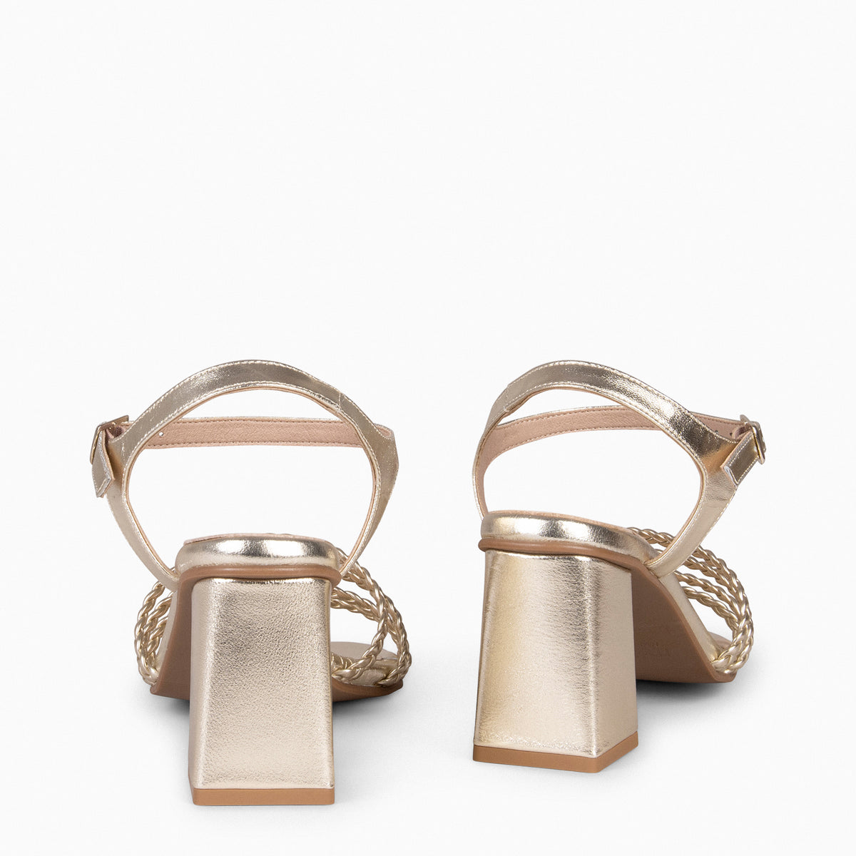 TINA - Sandalias elegantes para fiesta PLATINO