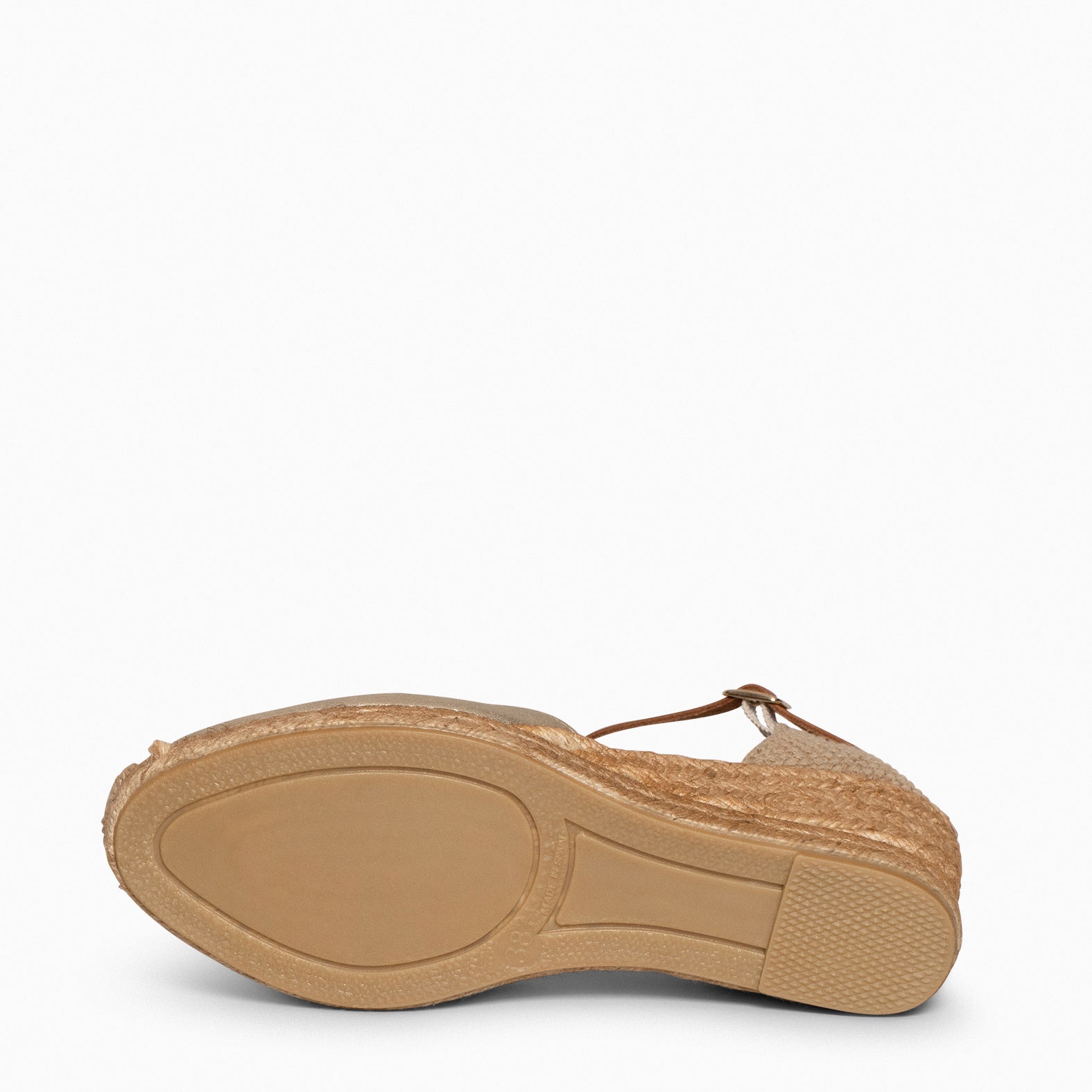 ALTEA - Cuñas de esparto bajas PLATINO - miMaO ®