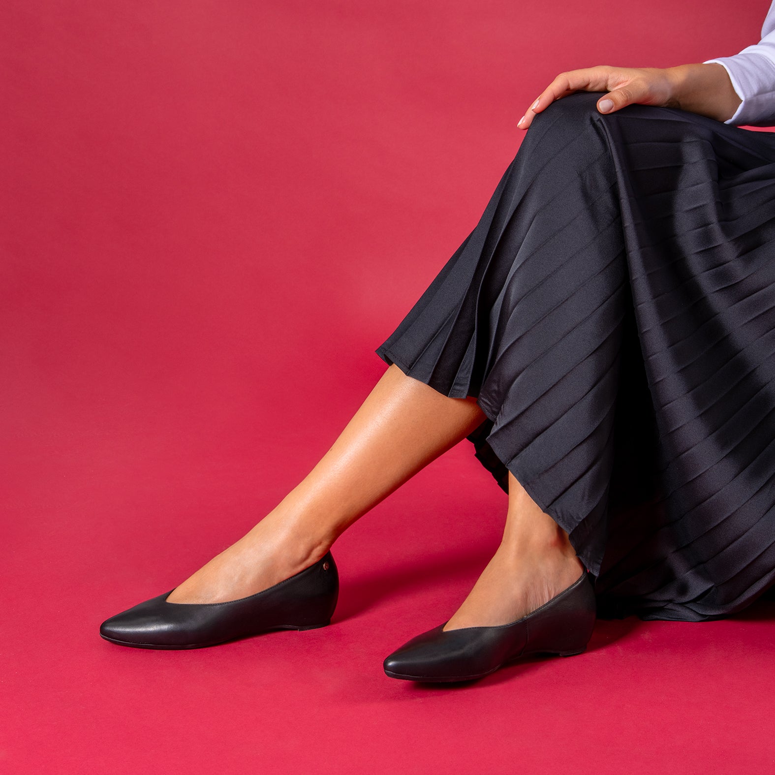 URBAN CUÑA - Zapatos con cuña interna NUDE - miMaO ®