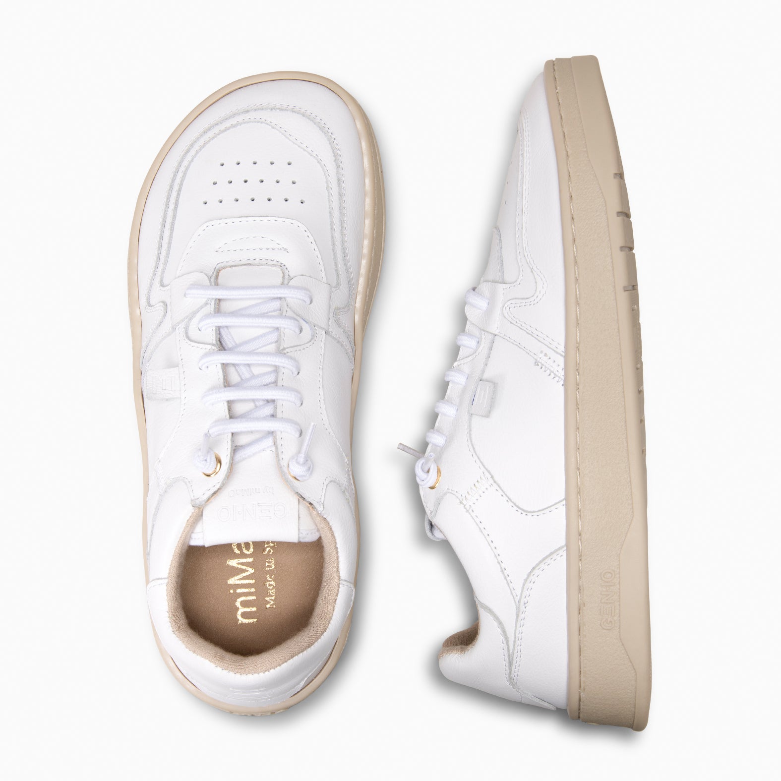 GEN-IO - Zapatillas baresoft BLANCO - miMaO ®