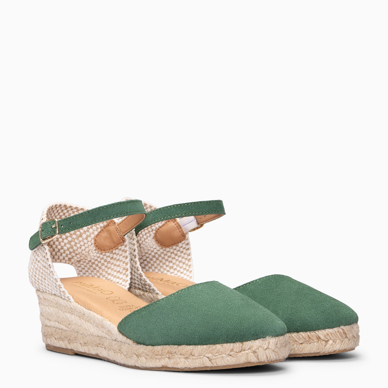 FORNELLS - Cuñas bajas de Esparto VERDE
