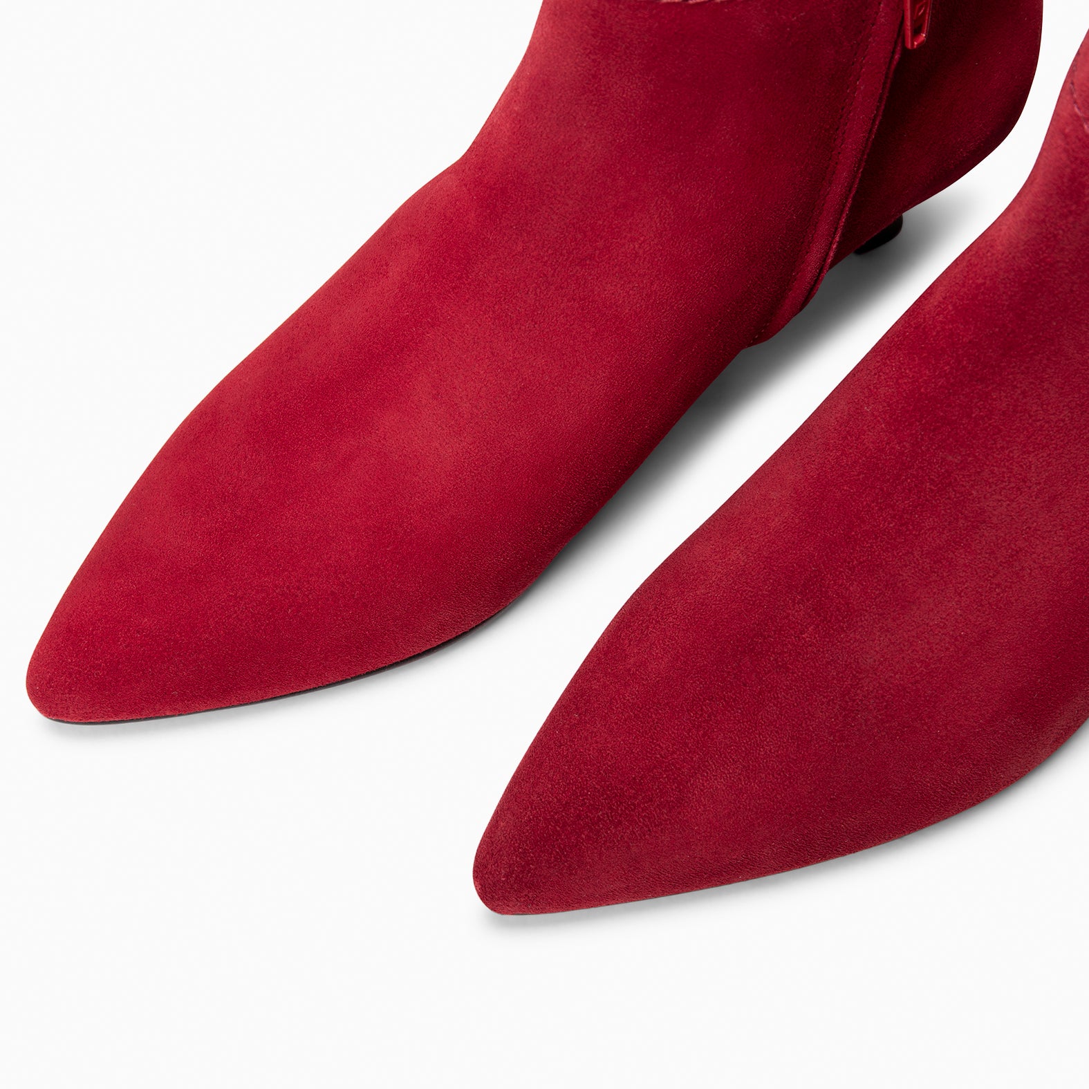 LORD – Botines tacón bajo ROJO - miMaO ®