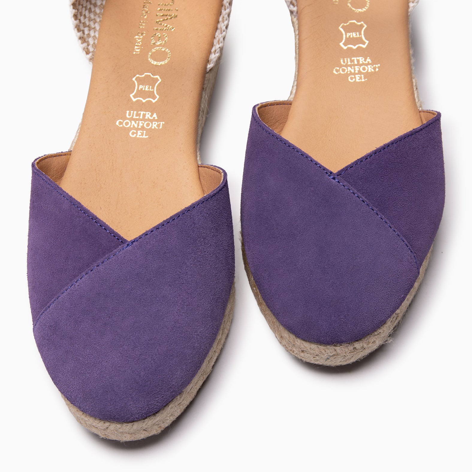 ICA - Cuñas de esparto bajas MORADO
