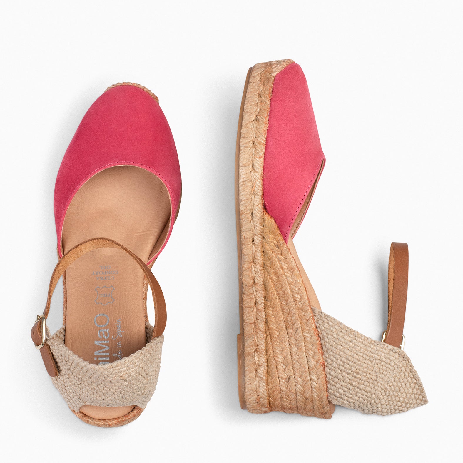 ALTEA - FUCHSIA MID-WEDGE ESPADRILLE