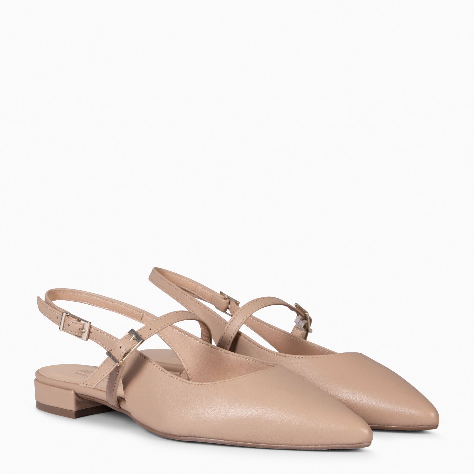 EVA - ZAPATOS ELEGANTES DESTALONADOS NUDE - miMaO ®