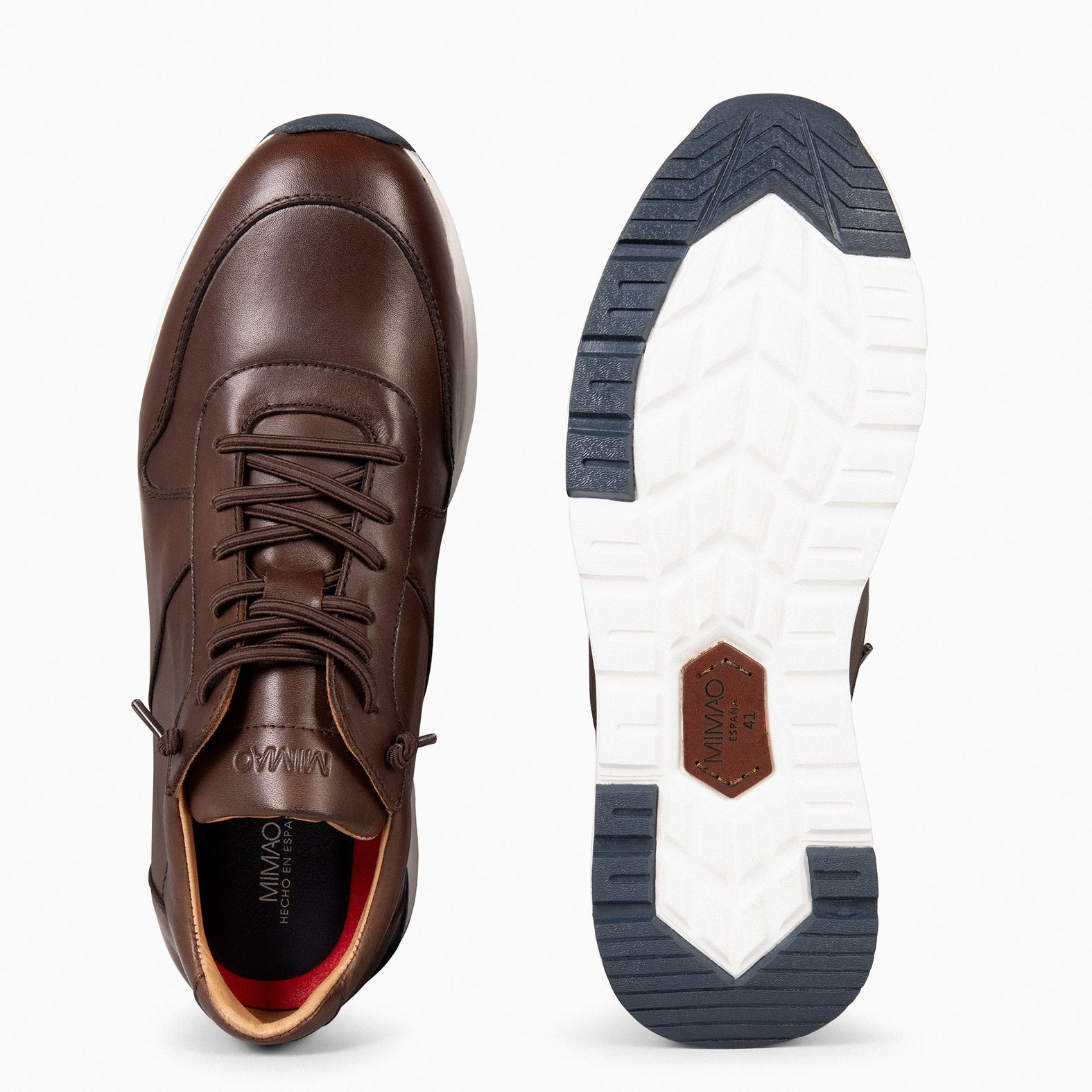 CORTÉS – Zapatillas MARRON de hombre - miMaO ®
