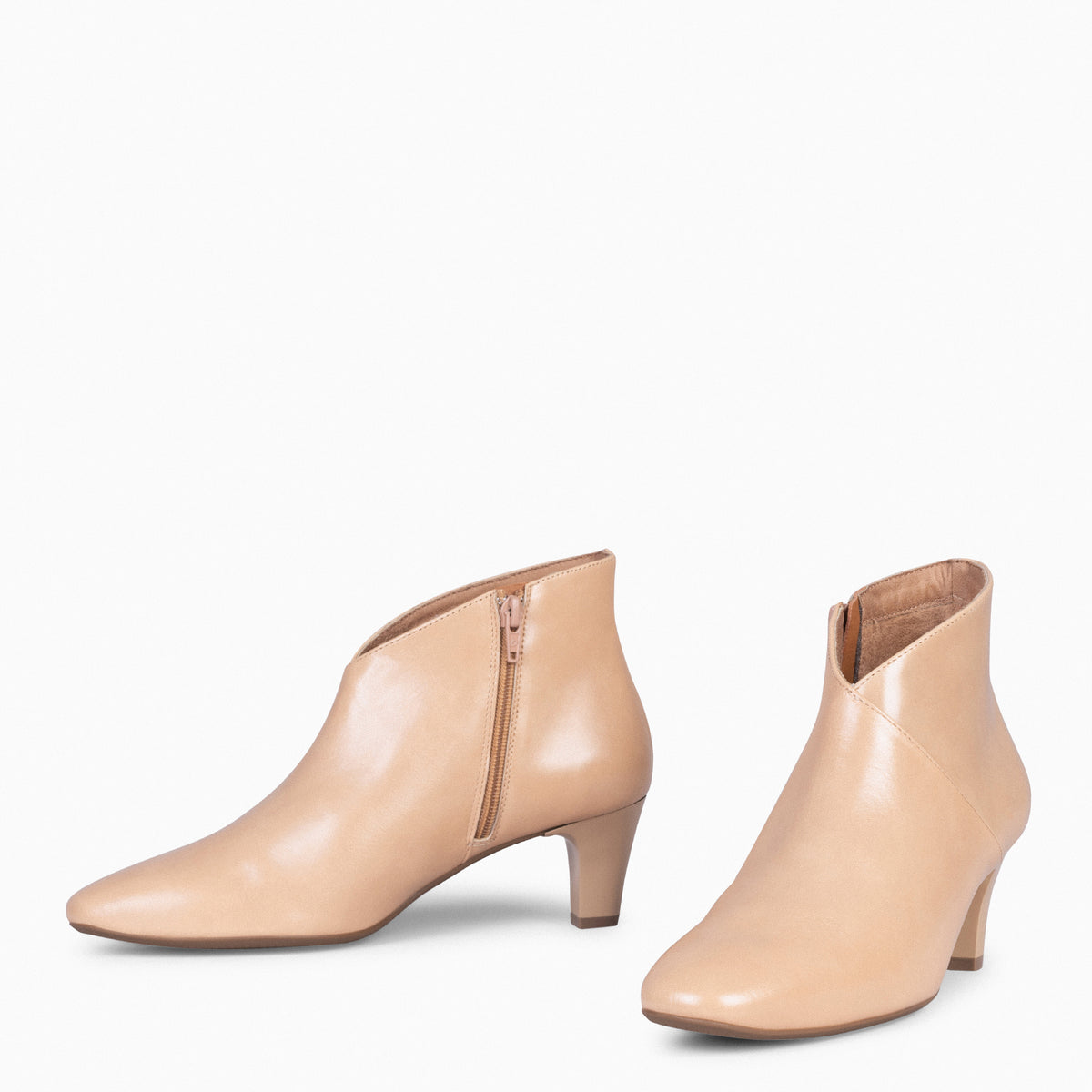 LADY - Botines napa mujer BEIGE