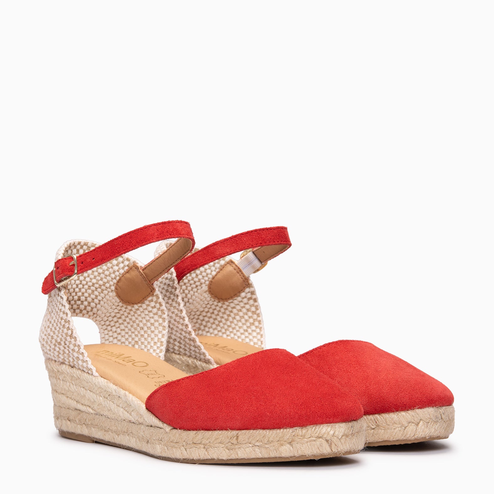 FORNELLS - Cuñas bajas de Esparto ROJO