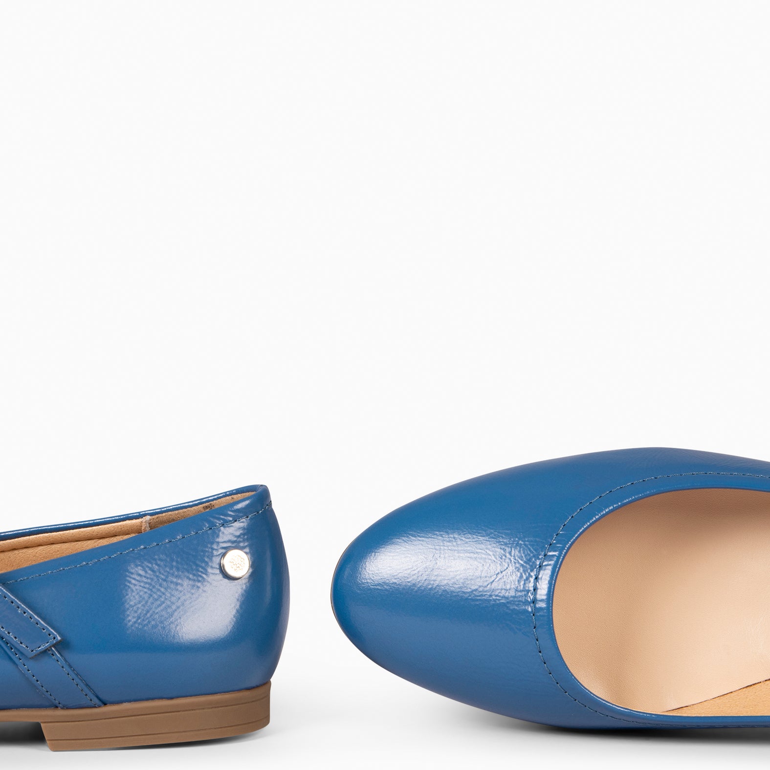 ROSALIE - Merceditas con puntera redonda AZUL - miMaO ®