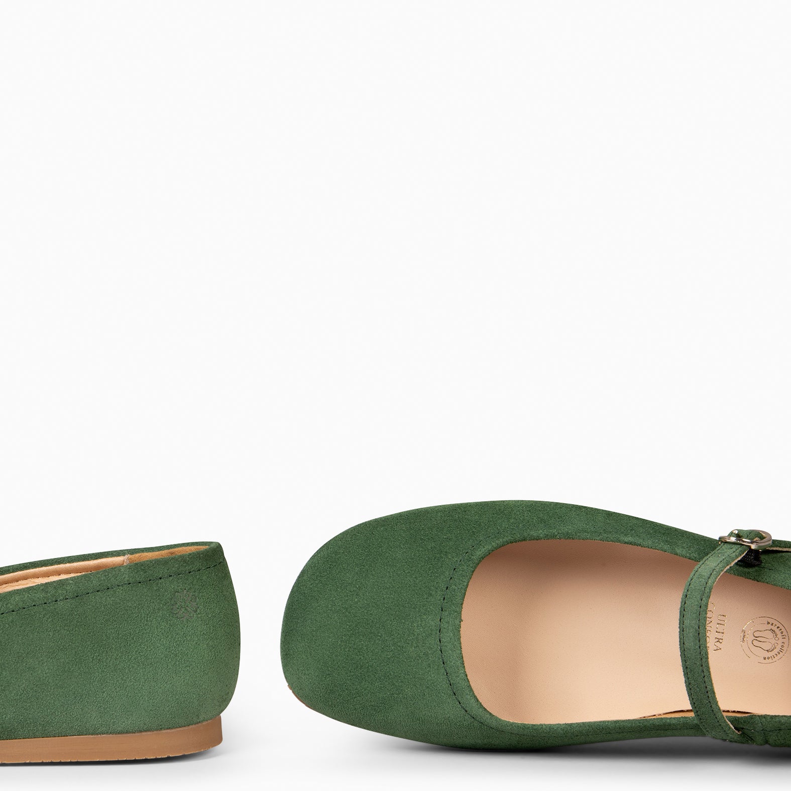 JAZMÍN - MERCEDITA PLANA ESTILO BARESOFT VERDE - miMaO ®
