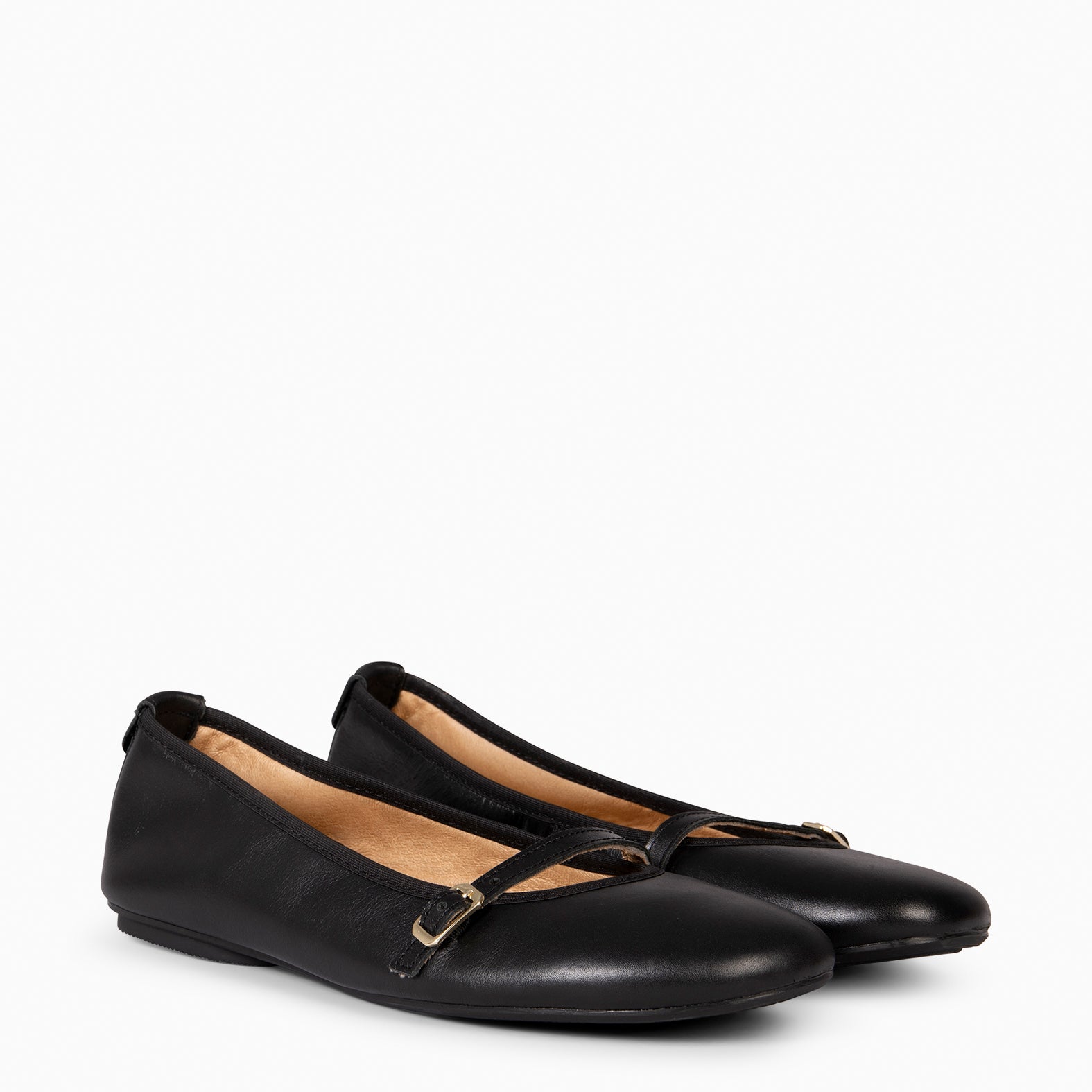 MANDY - BAILARINA PLANA BARESOFT NEGRO - miMaO ®
