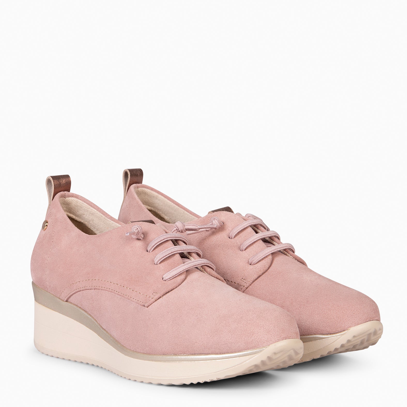 CASSEL - DEPORTIVA CON CUÑA ROSA