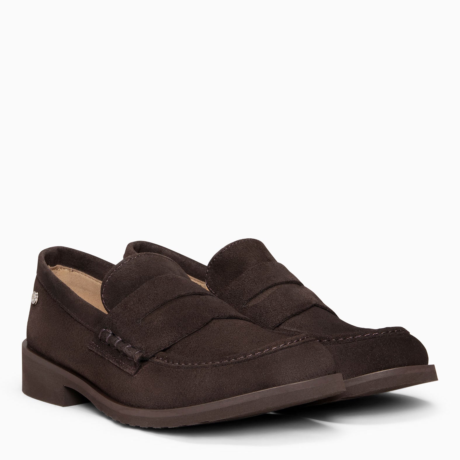 HARVARD - Mocasines planos de piel MARRON - miMaO ®