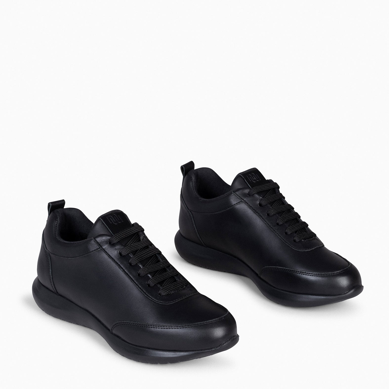 VENICE - BLACK Napa Sneakers with Removable Insole