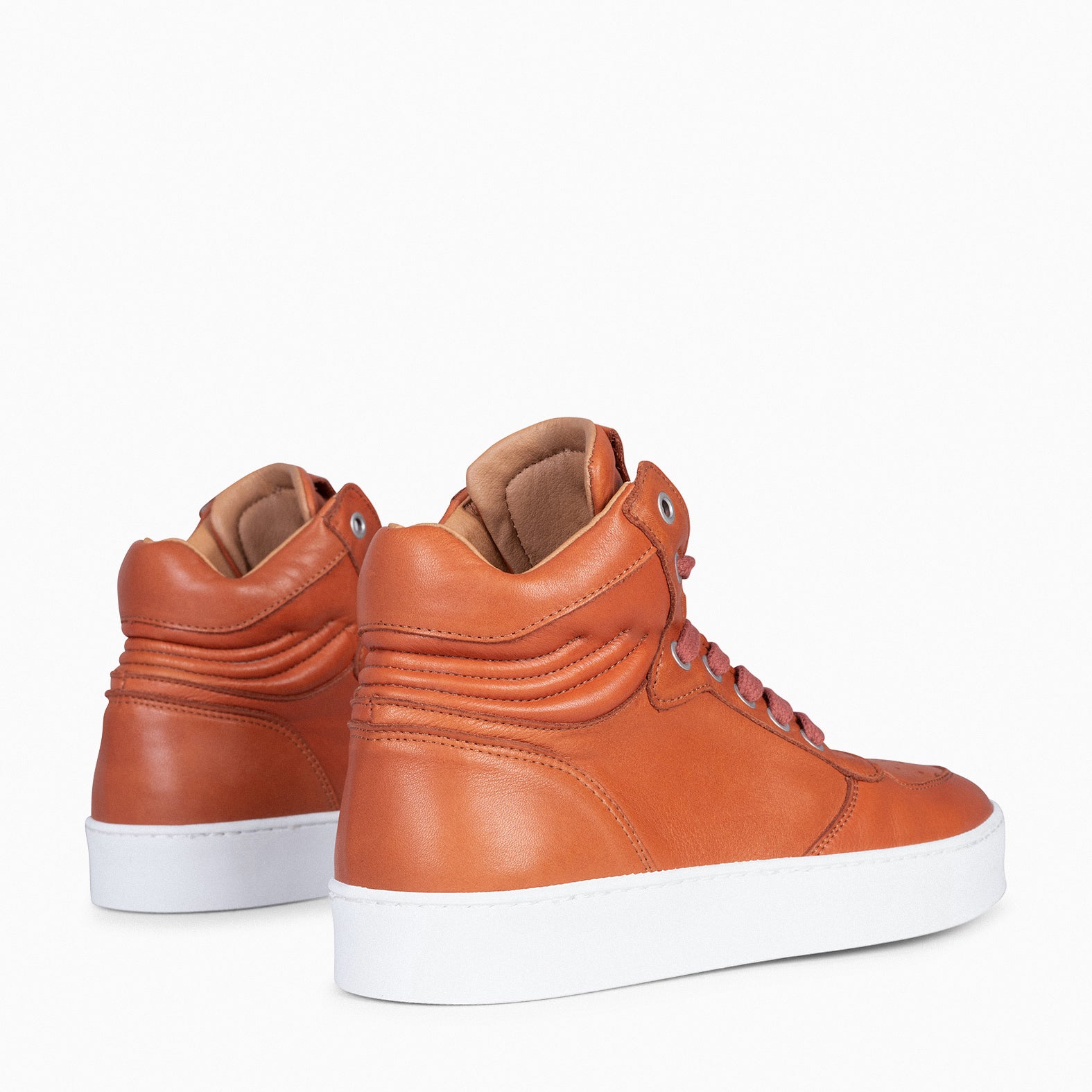 BASKET - Zapatillas Altas de Mujer NARANJA