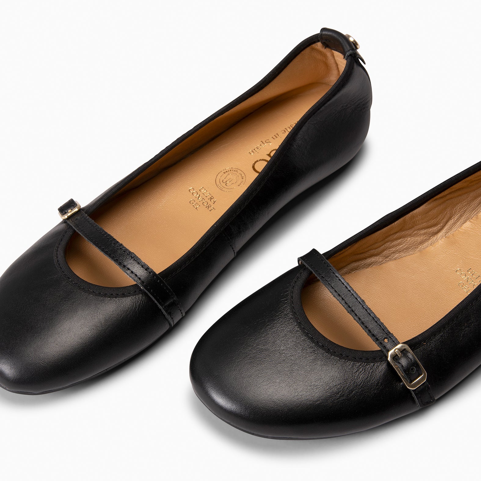 MANDY - BAILARINA PLANA BARESOFT NEGRO - miMaO ®