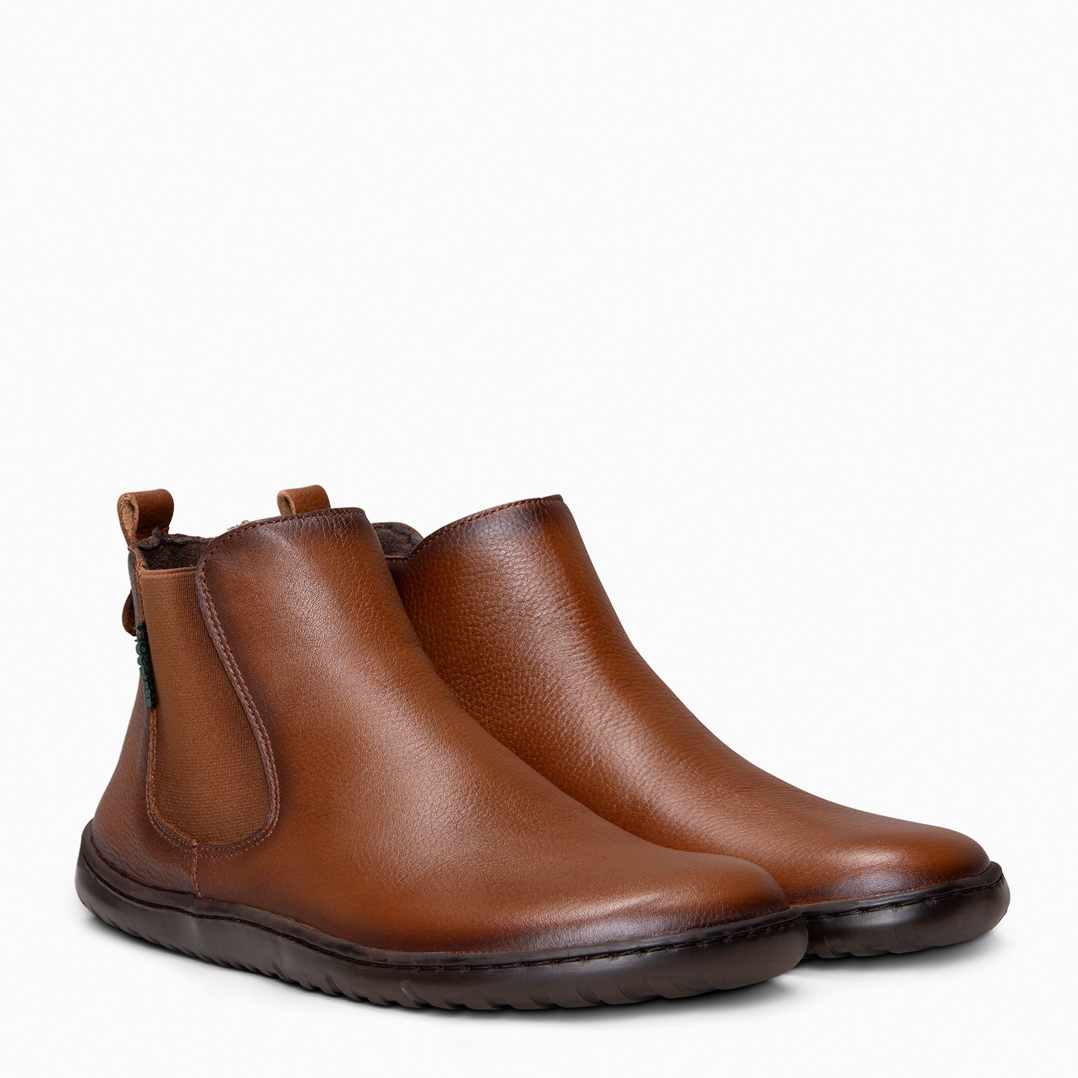 SAND -Botines tipo barefoot con elástico MARRON - miMaO ®
