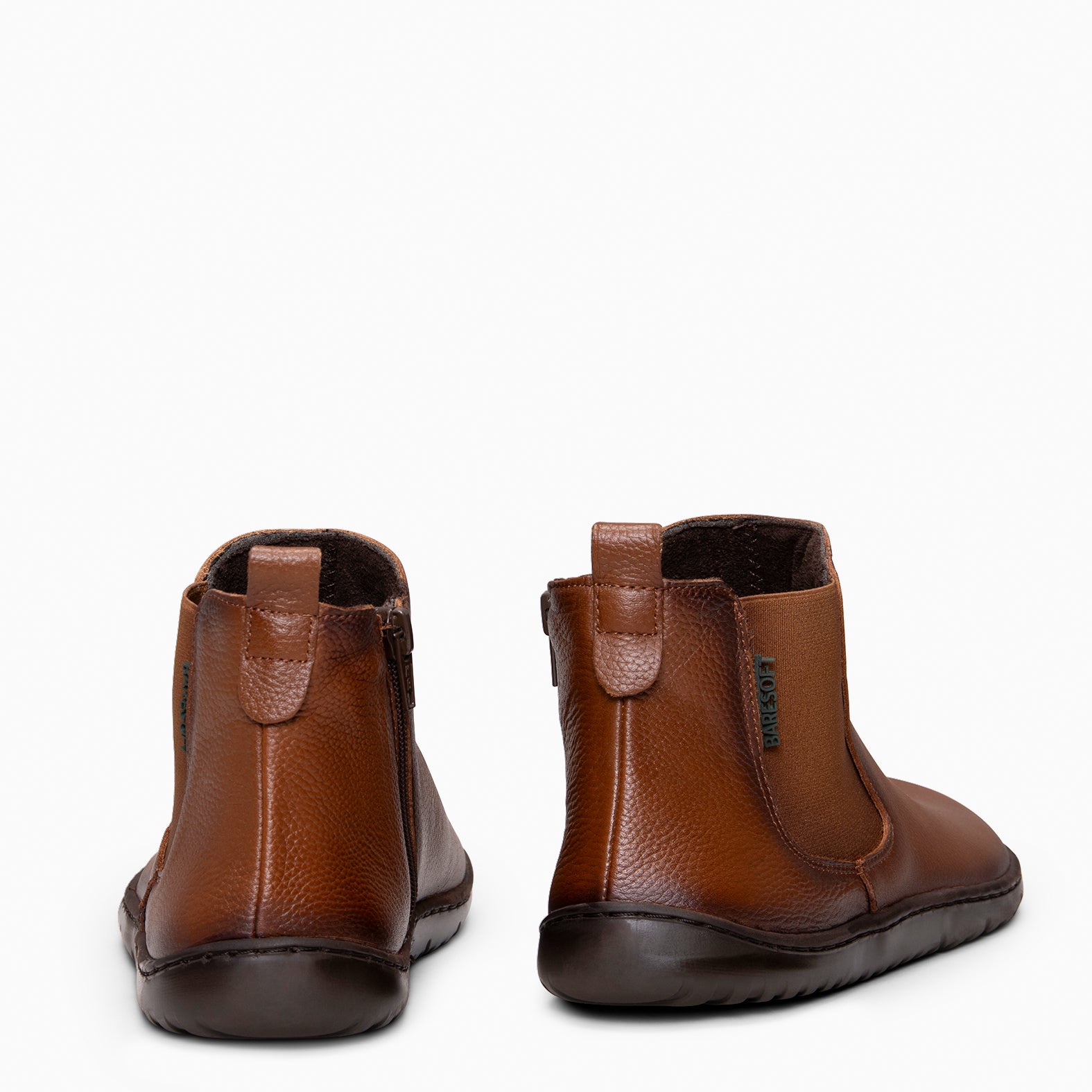 SAND -Botines tipo barefoot con elástico MARRON - miMaO ®
