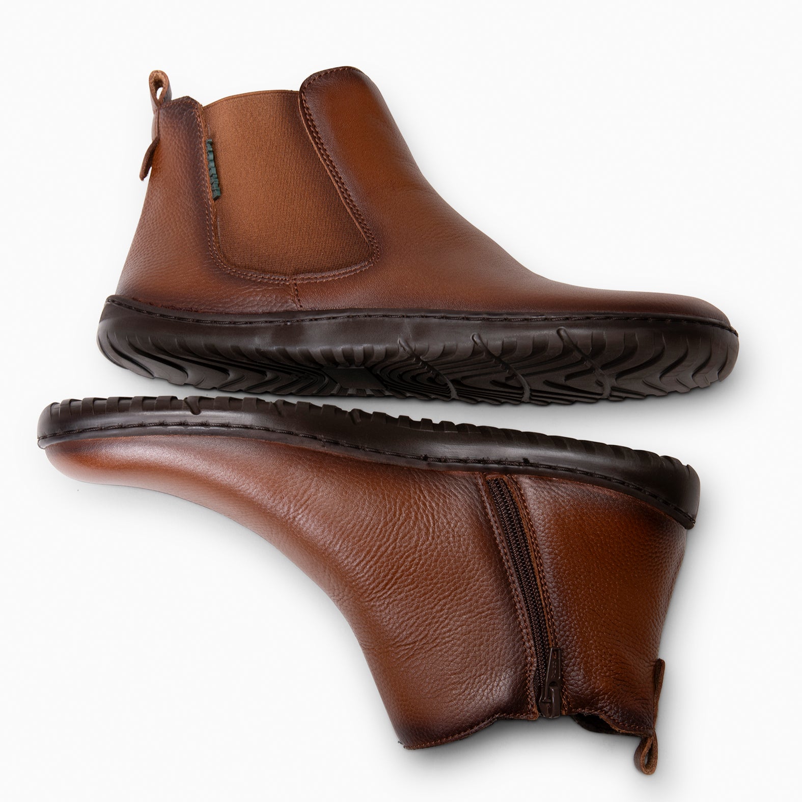 SAND -Botines tipo barefoot con elástico MARRON - miMaO ®