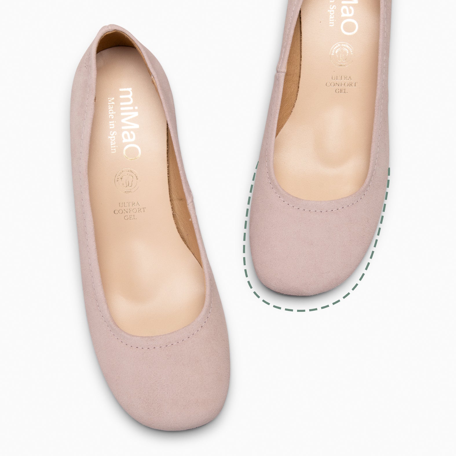 URBAN BARESOFT - ZAPATOS URBAN NUDE - miMaO ®