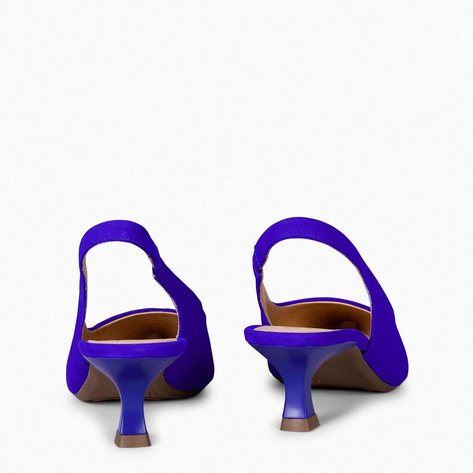 KITTEN DESTALONADO – Zapatos de Tacón acampanado AZUL ELECTRICO - miMaO ®