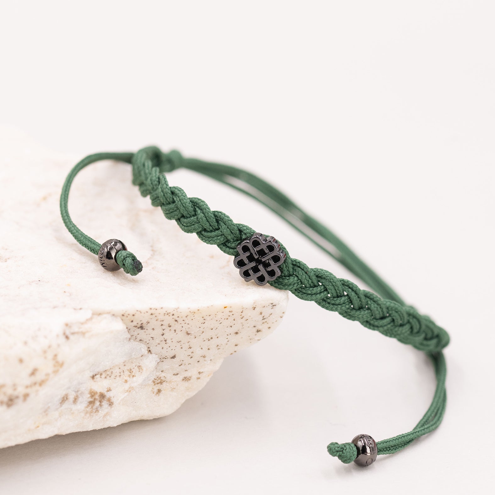 PULSERA VERDE MUSGO DE LA SALUD