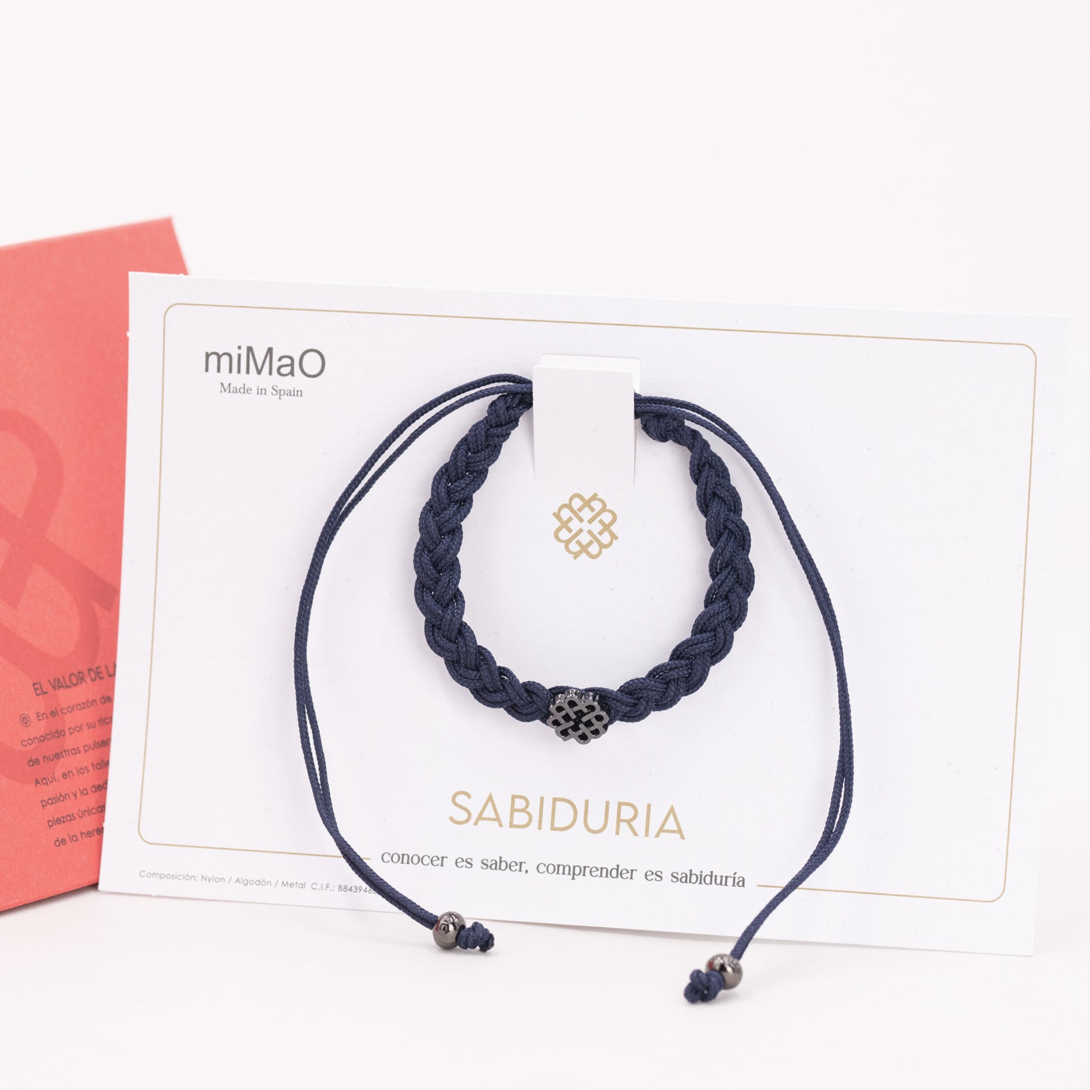 PULSERA MARINO DE LA SABIDURÍA - miMaO ®