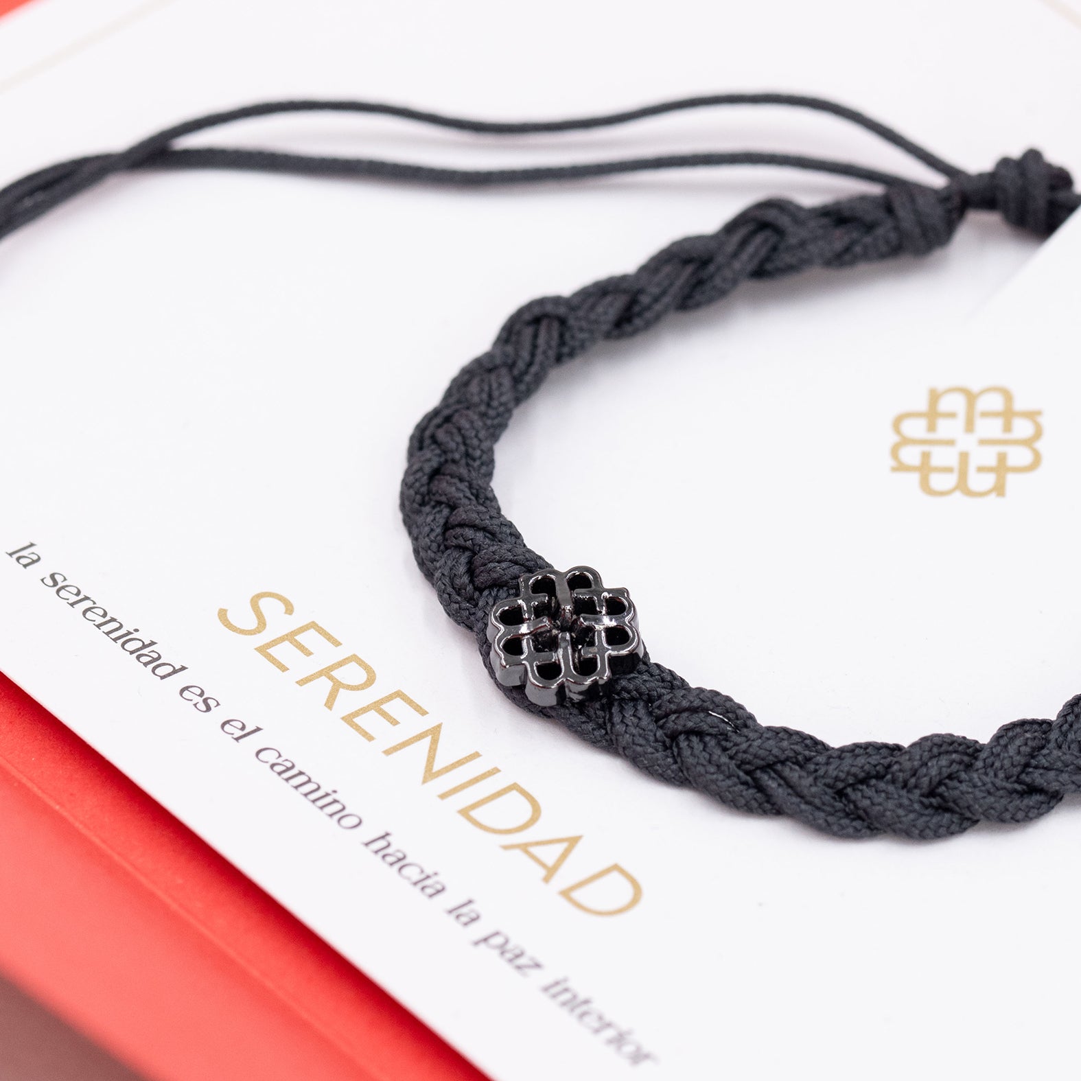 PULSERA GRIS DE LA SERENIDAD - miMaO ®