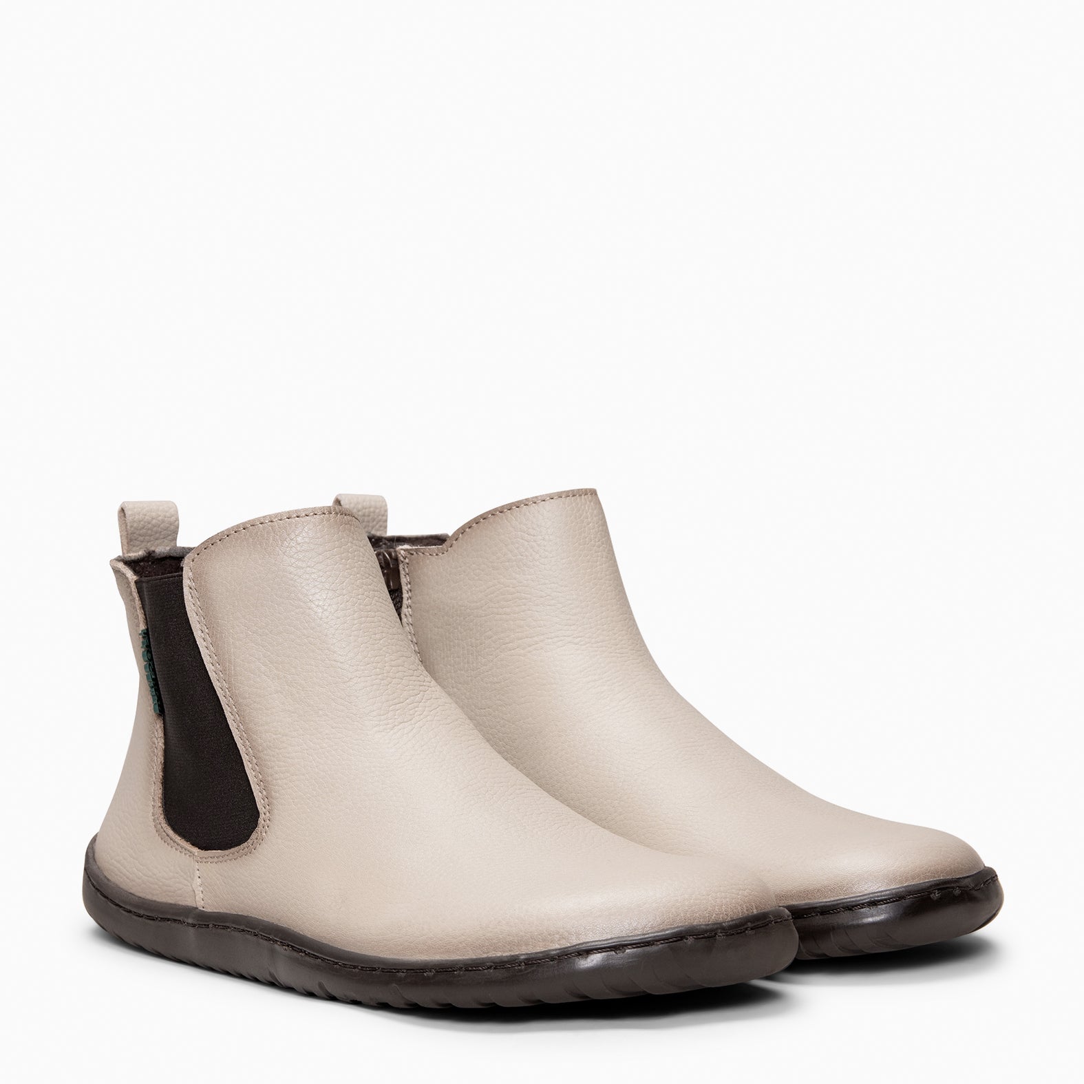 SAND -Botines tipo barefoot con elástico TAUPE - miMaO ®