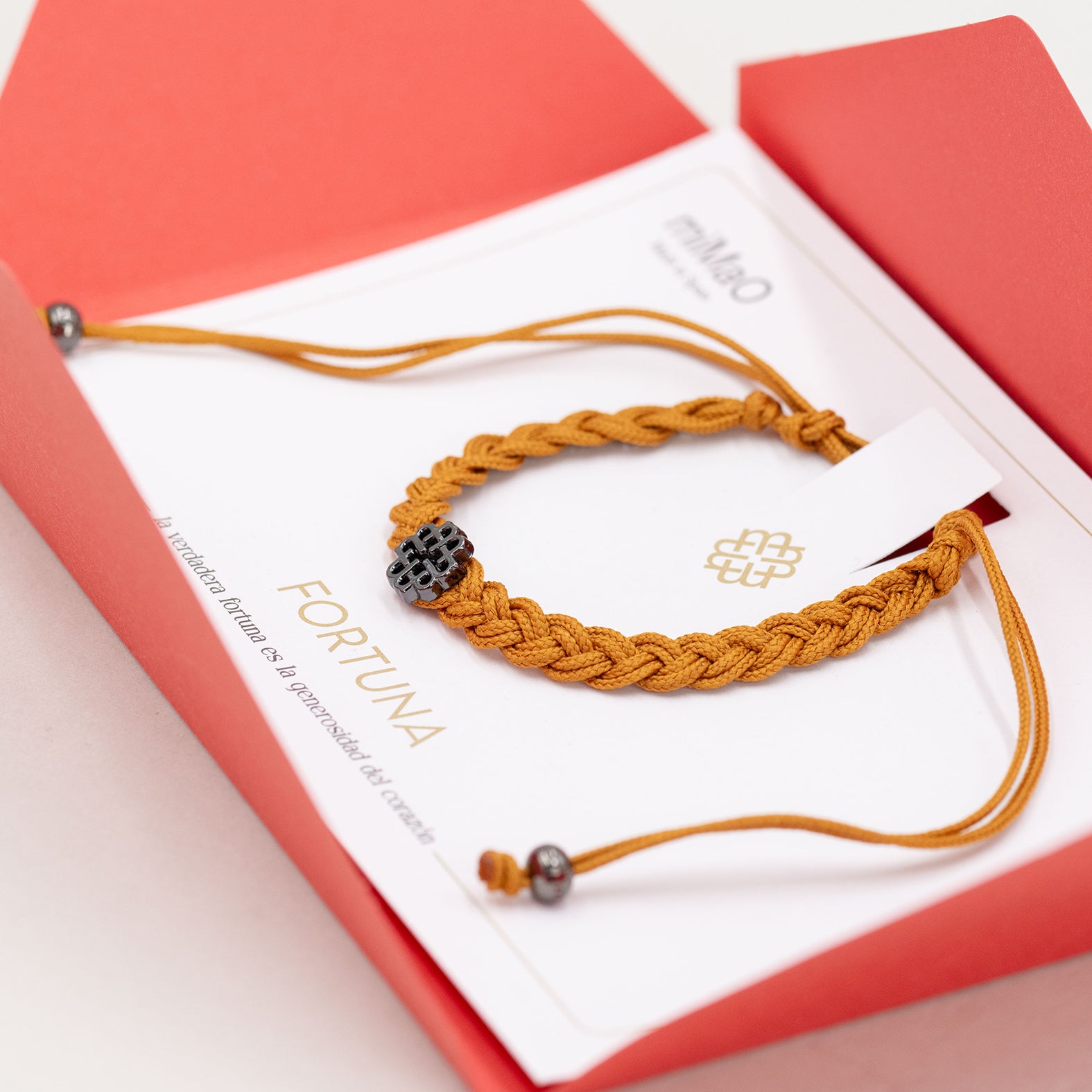 PULSERA MOSTAZA DE LA FORTUNA - miMaO ®