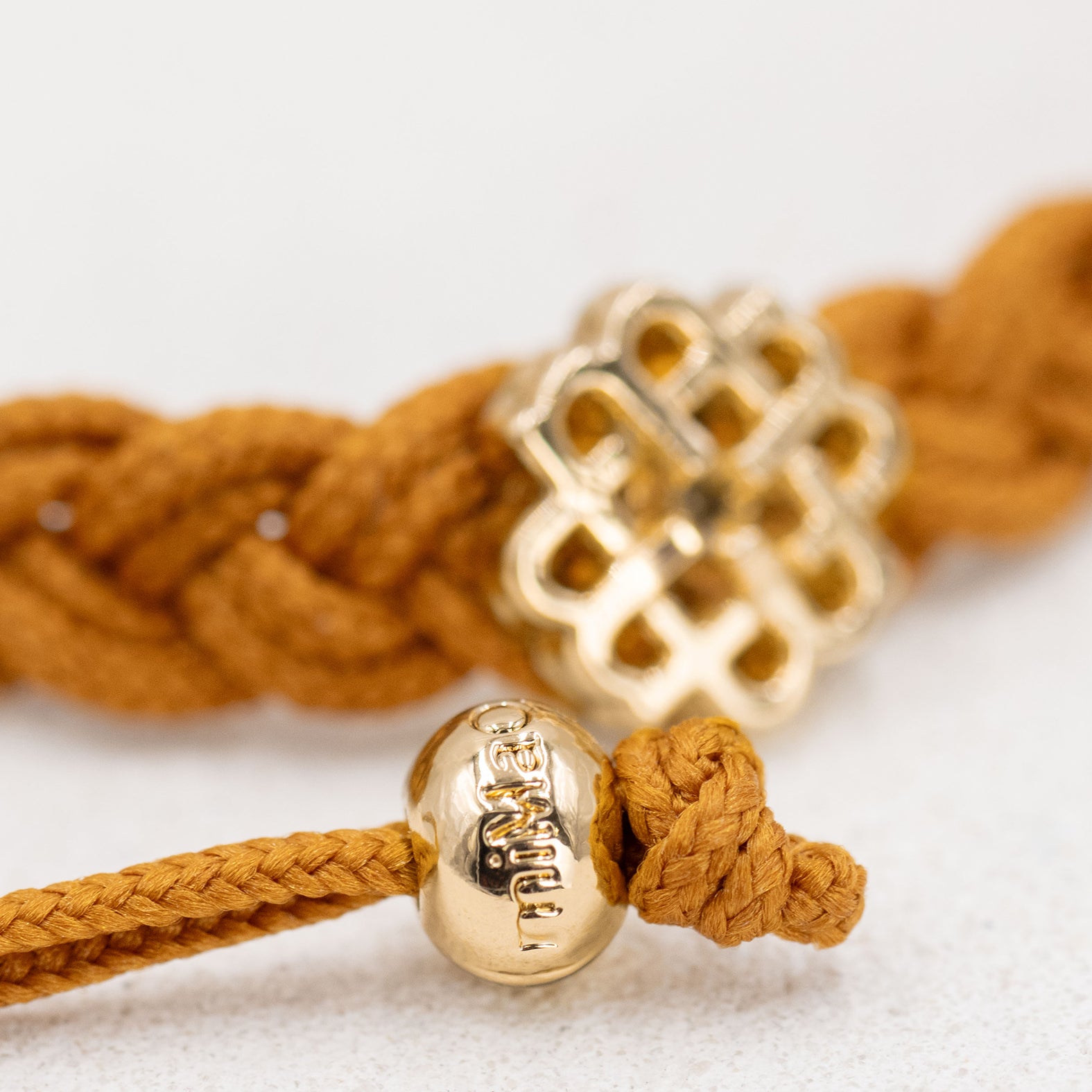 PULSERA MOSTAZA DE LA FORTUNA ORO - miMaO ®