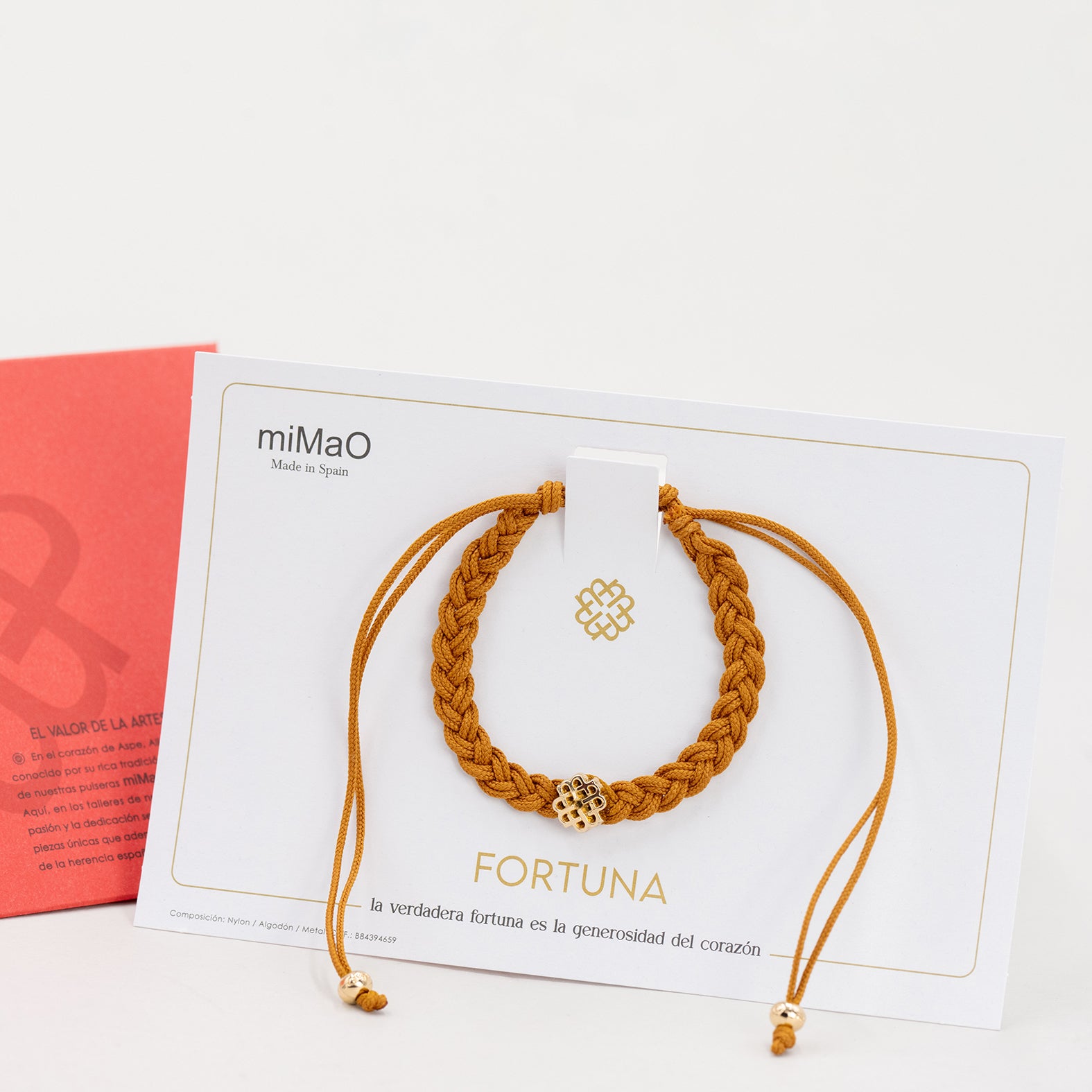 PULSERA MOSTAZA DE LA FORTUNA ORO - miMaO ®