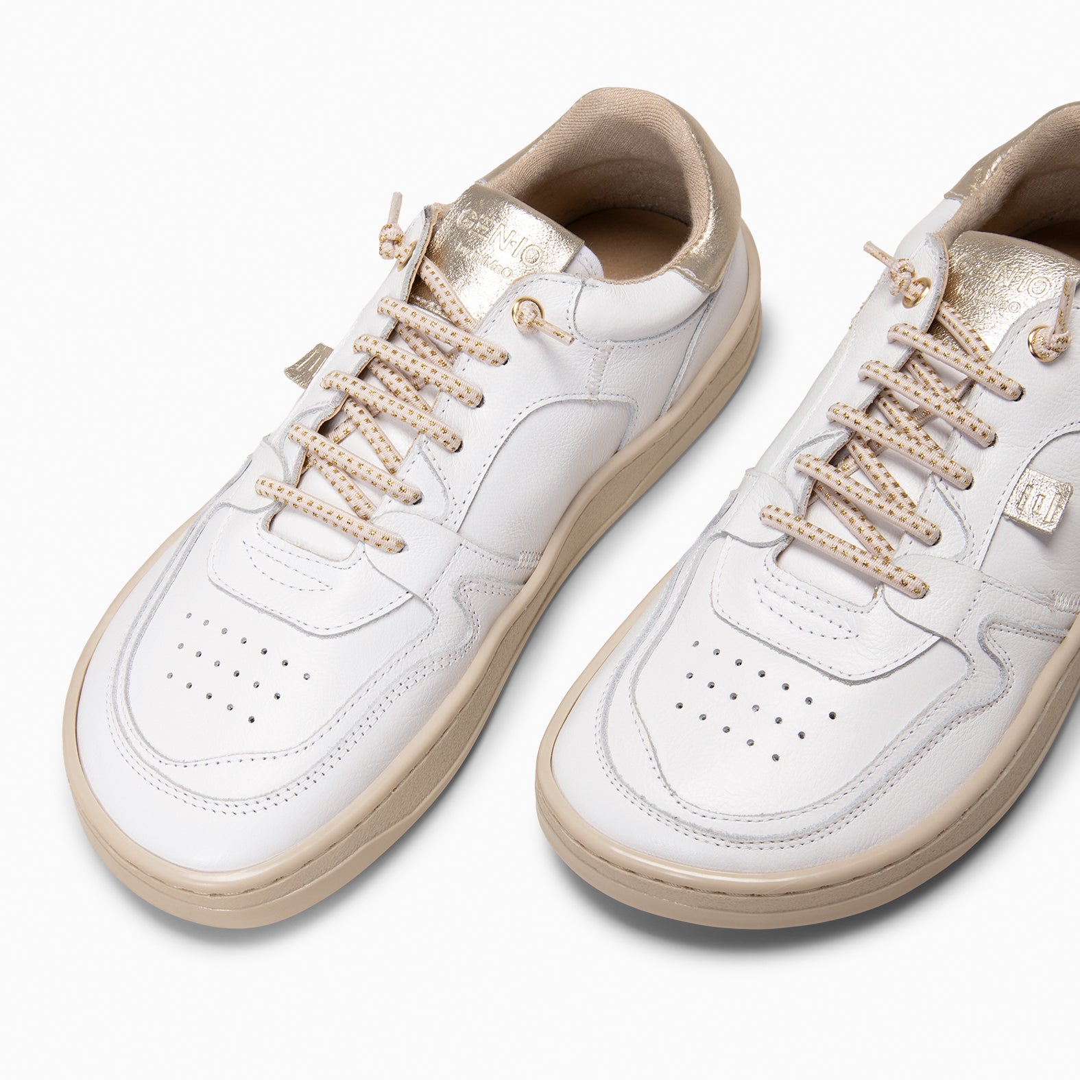 GEN-IO - Zapatillas baresoft BLANCO ORO - miMaO ®