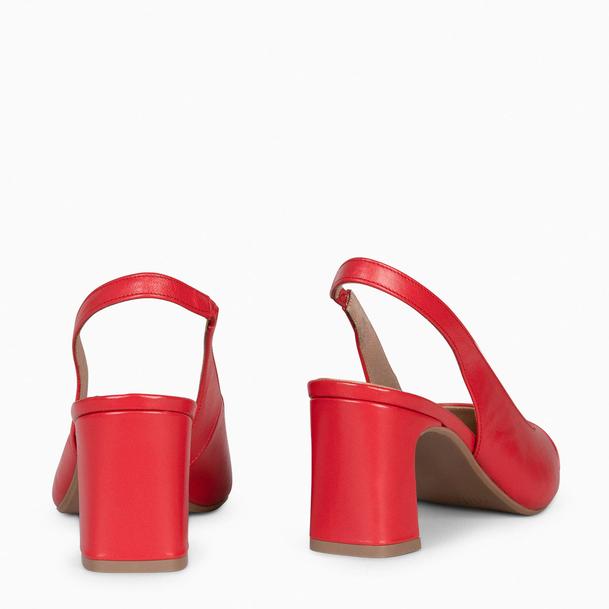 DIANA - Zapato con puntera afilada ROJO