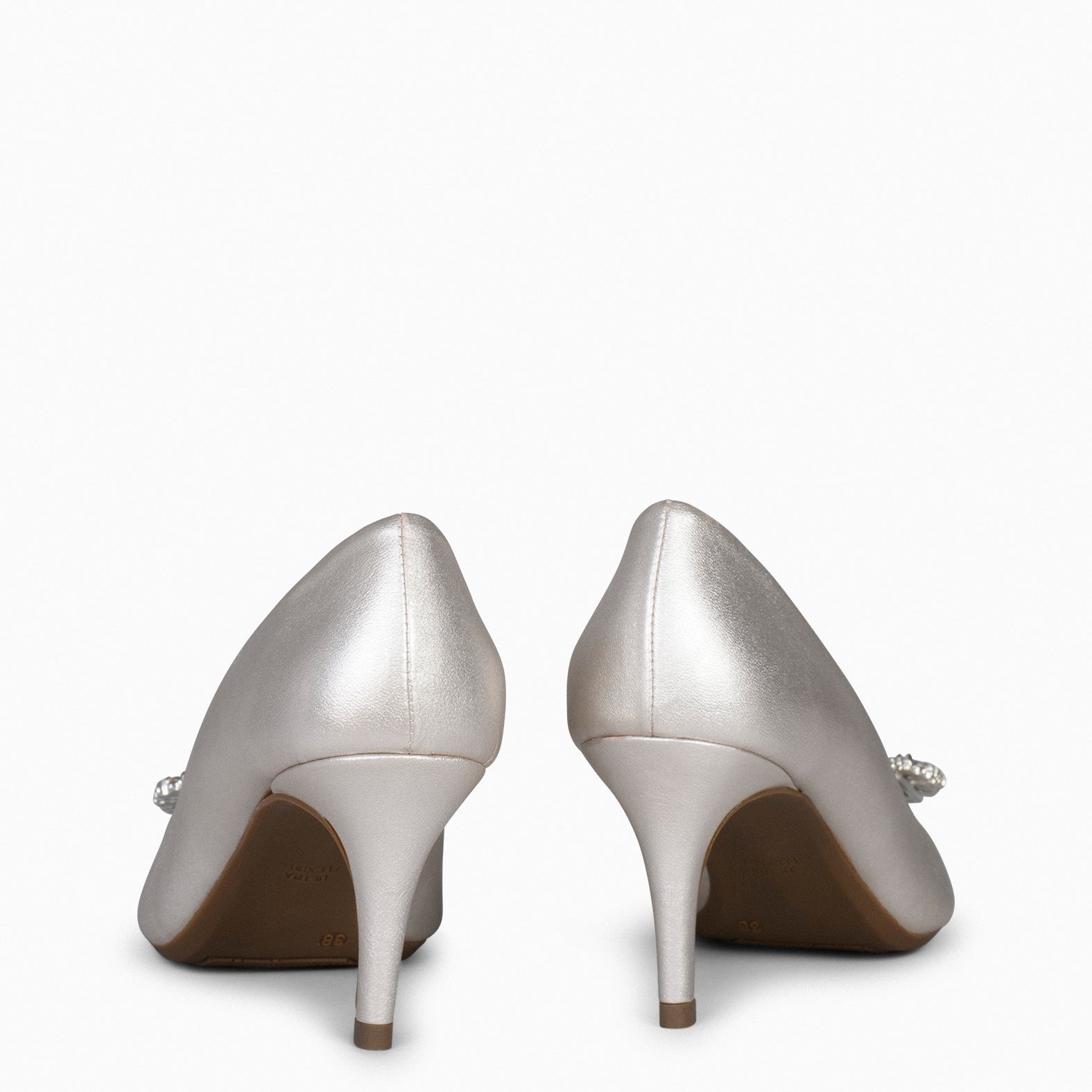 ELLA - Zapatos de tacón de aguja con adorno PERLA