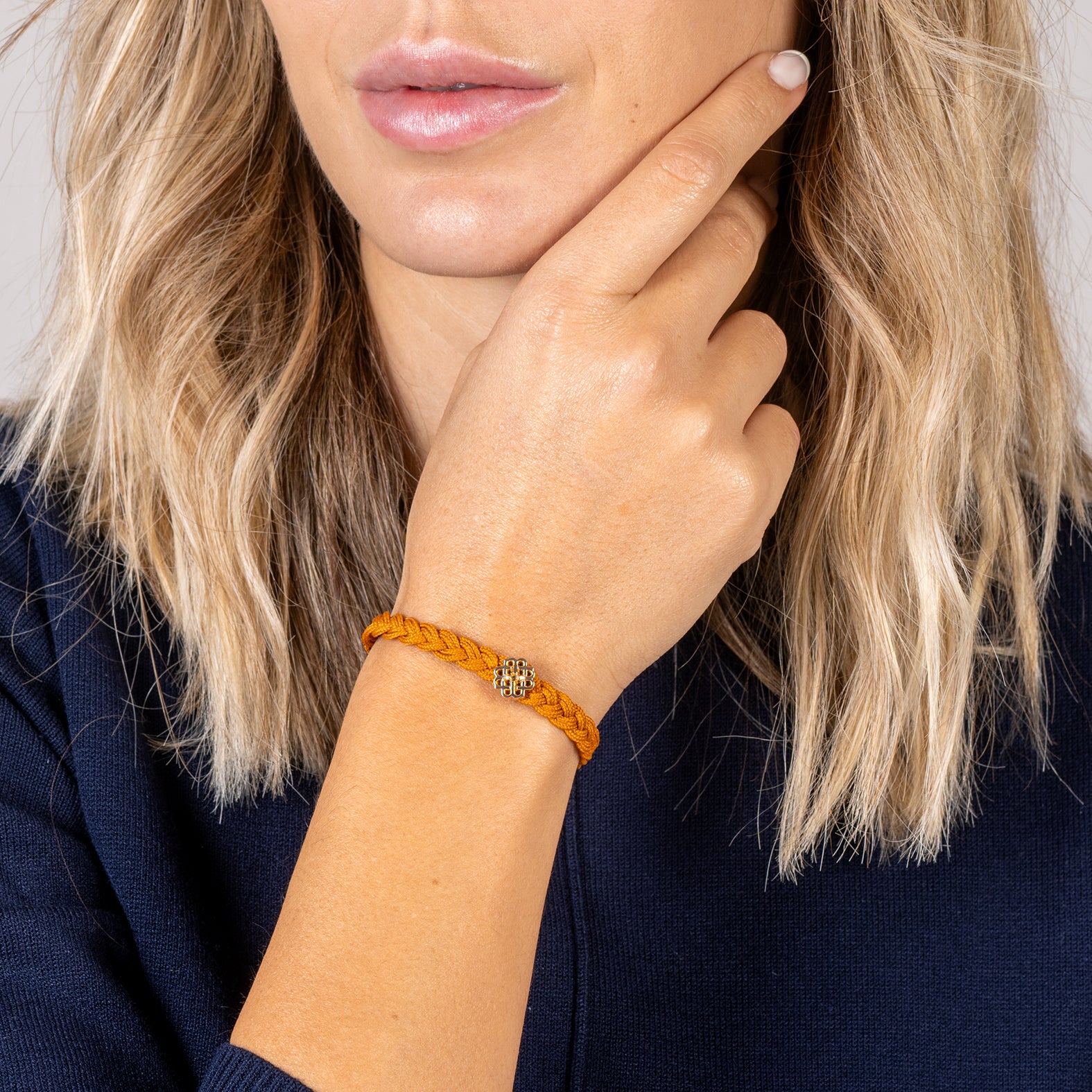 PULSERA MOSTAZA DE LA FORTUNA ORO - miMaO ®