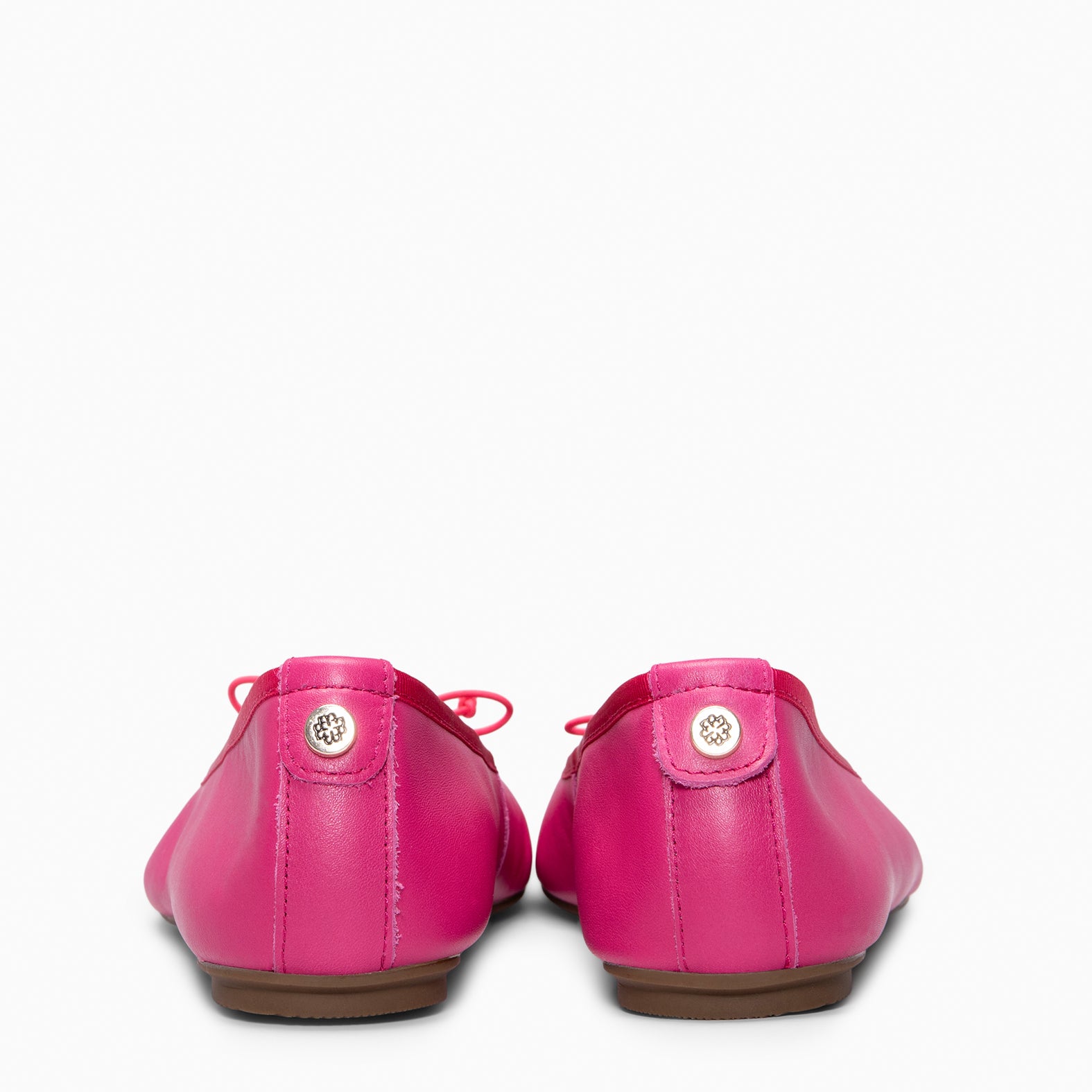 CAMPANILLA - Ballerines Baresoft à nœud FUCHSIA