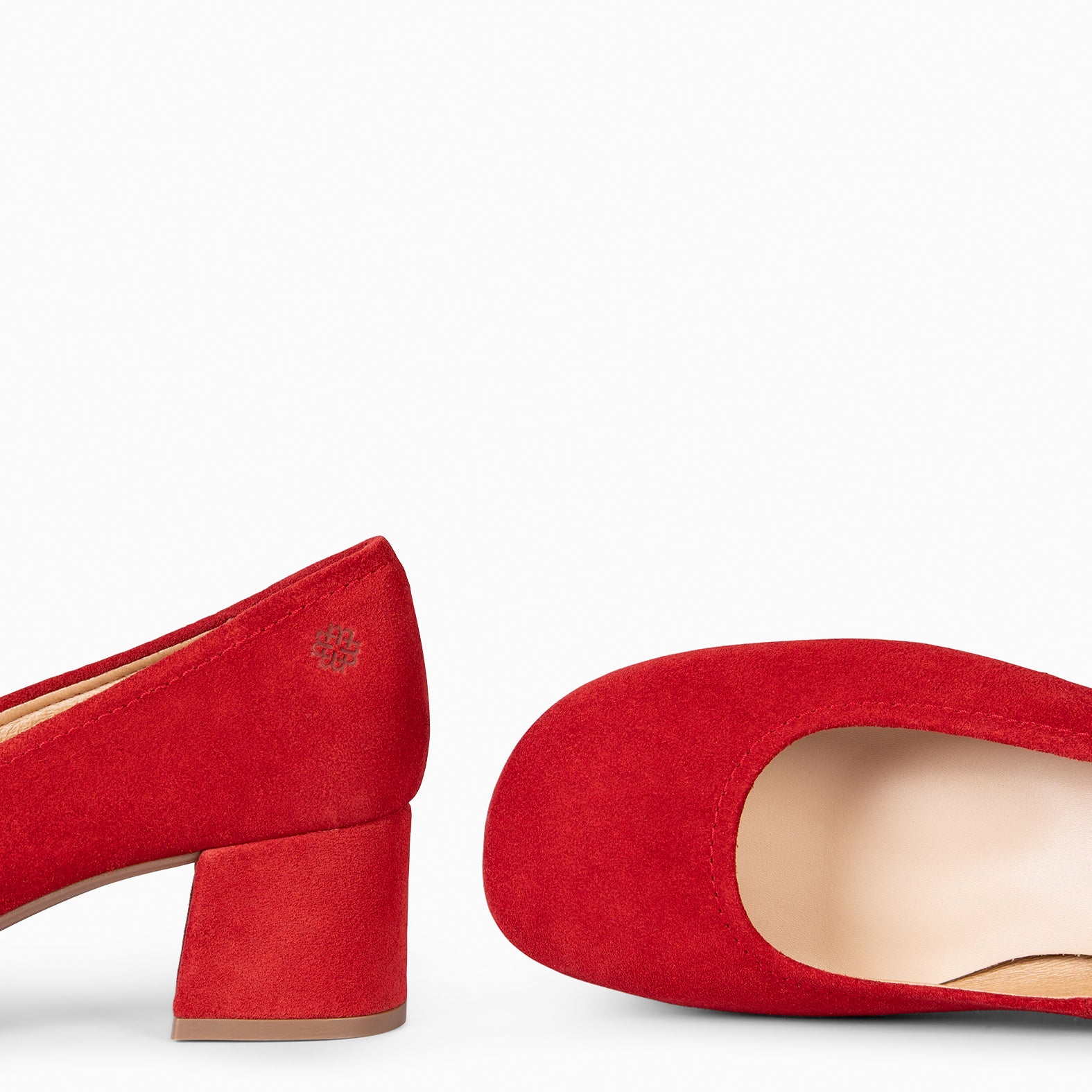 URBAN BARESOFT - RED WIDE HEEL