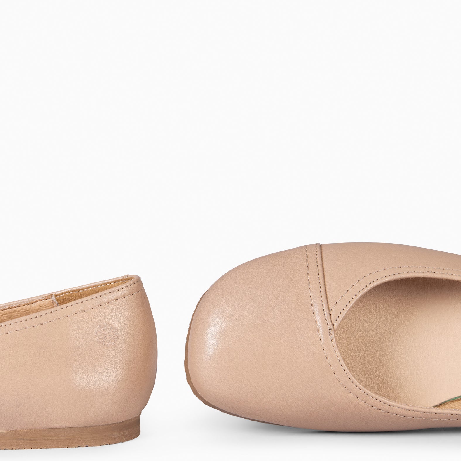 PLUMA - BAILARINA ESTILO BARESOFT TAUPE - miMaO ®
