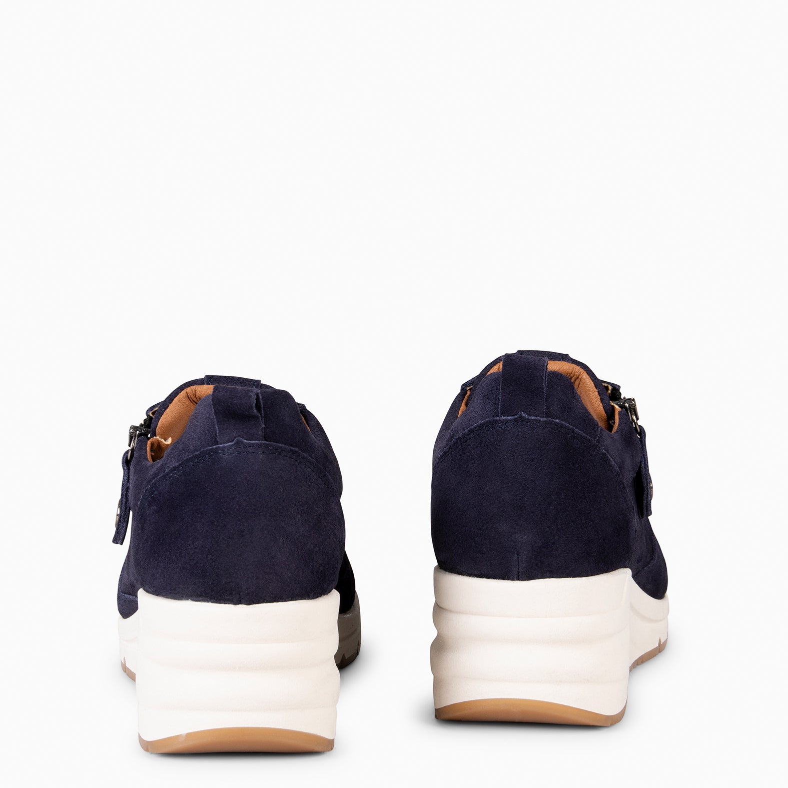 ARLES – Zapatillas deportivas con adorno cremallera MARINO - miMaO ®