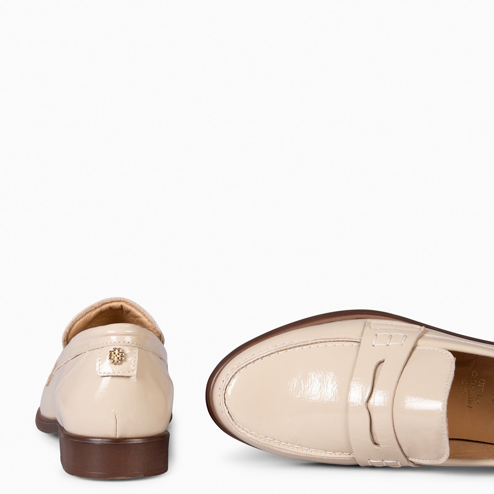 ABBY - MOCASÍN ELEGANTE BEIGE - miMaO ®