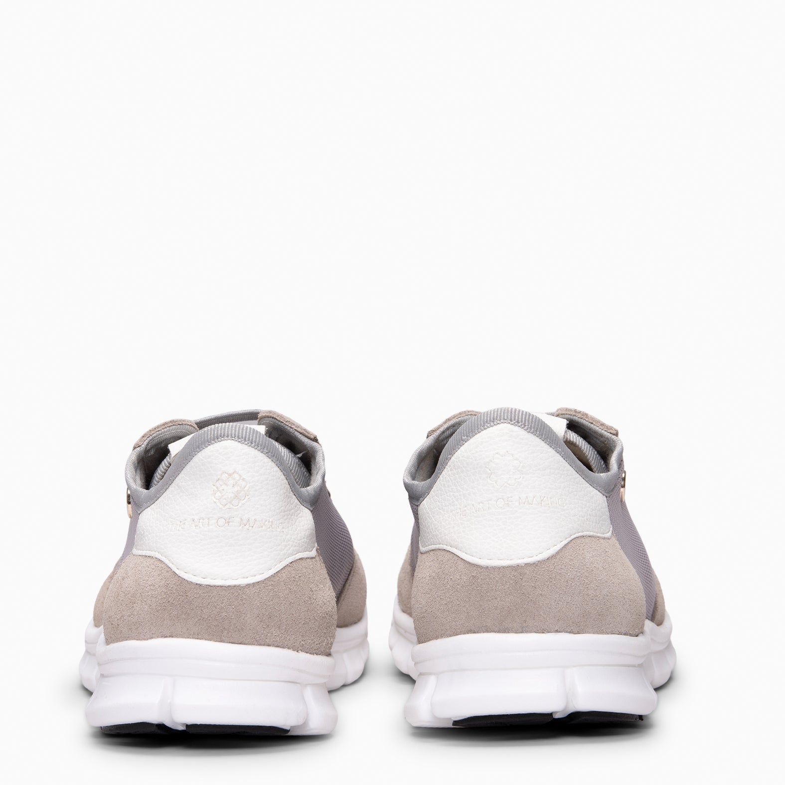 FÜSION 02 - Zapatillas para mujer multi-material GRIS