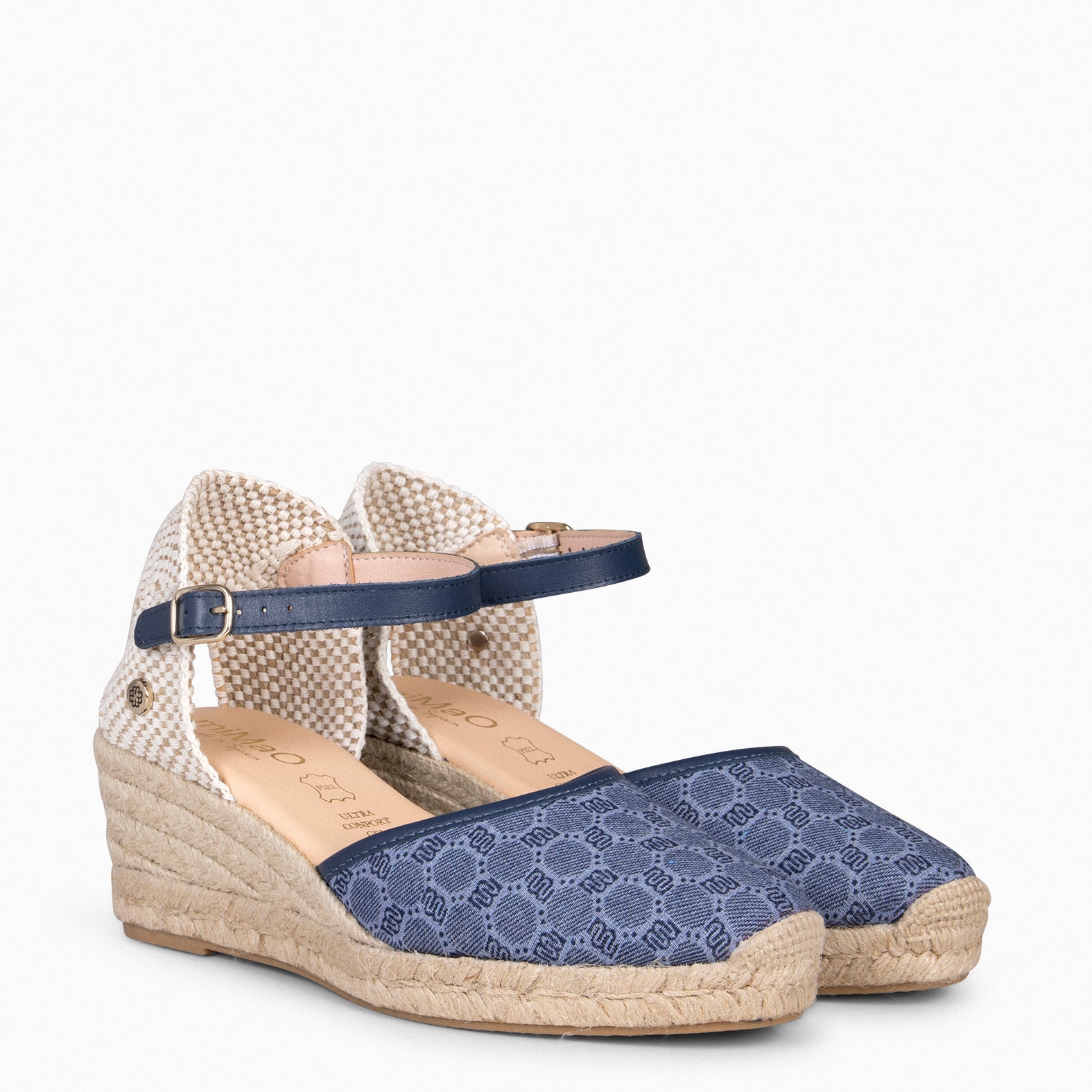 TOSSA - Cuñas de esparto AZUL - miMaO ®